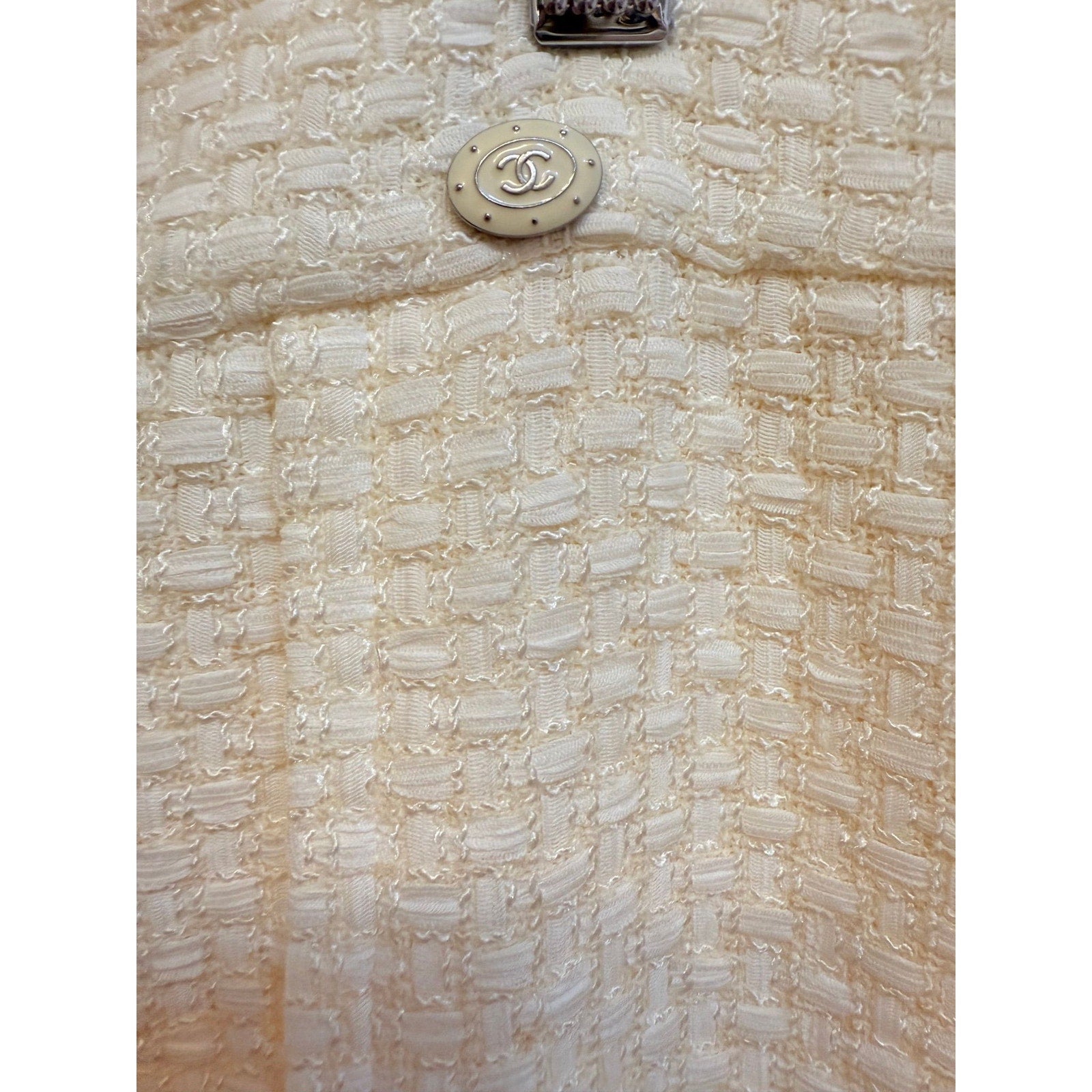 Chanel Tweed Pencil Skirt (34)