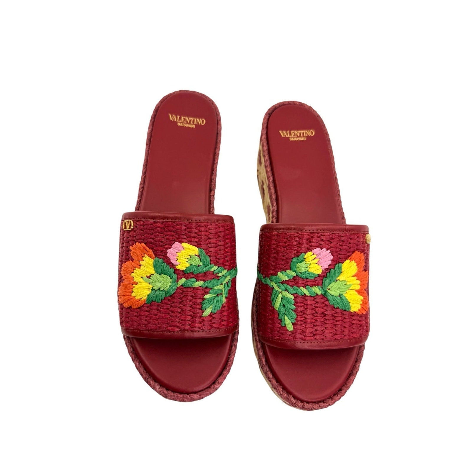 Valentino Garavani Espadrille Slides (37/7)
