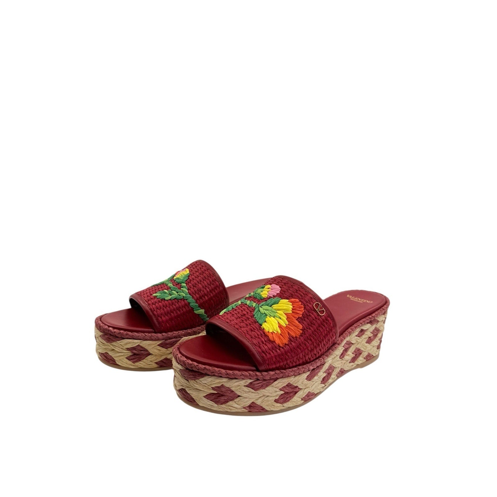 Valentino Garavani Espadrille Slides (37/7)