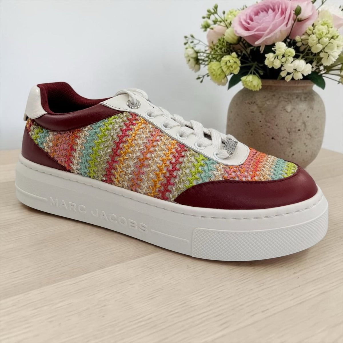 Marc Jacobs The Bold Logo Platform Sneaker (40/10)