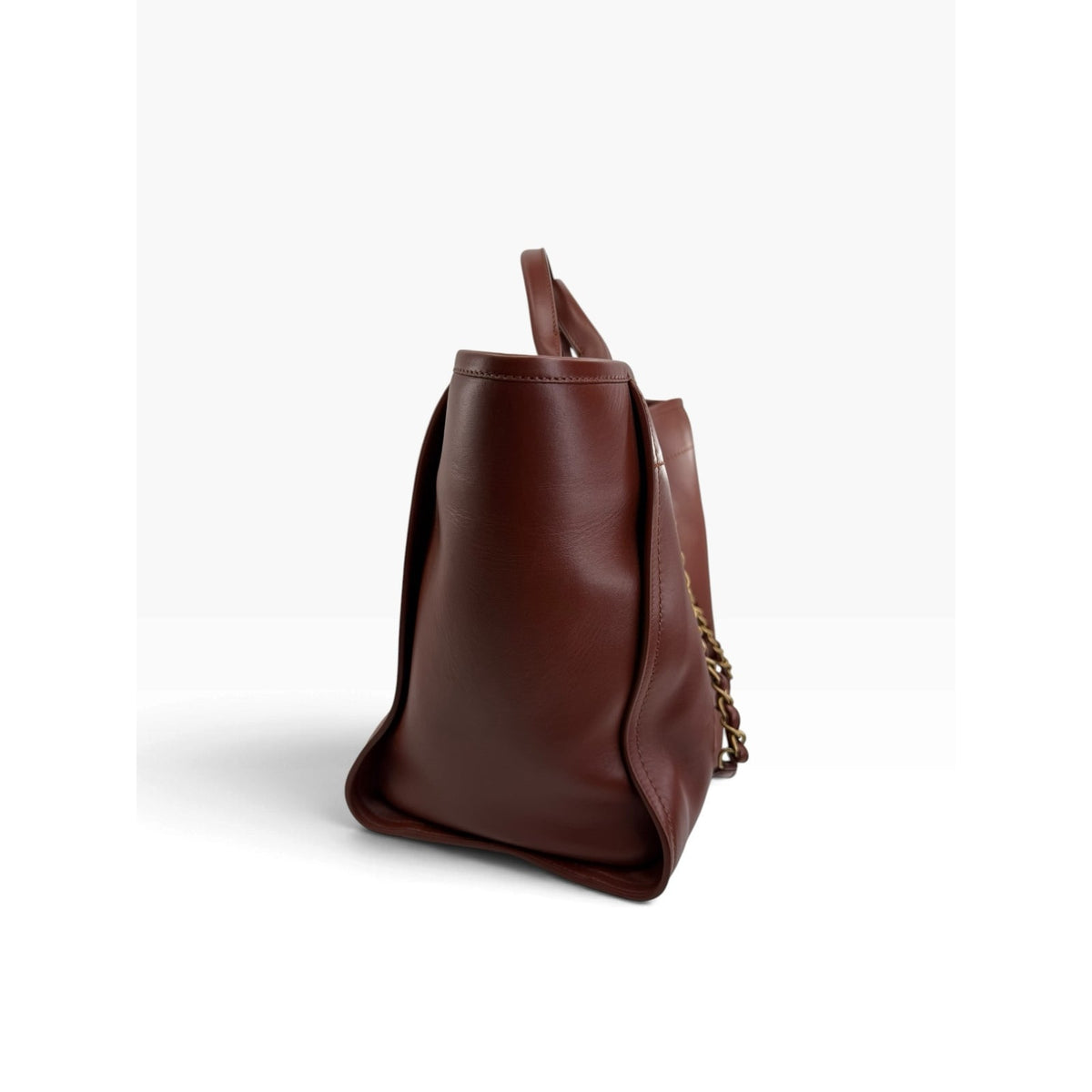 Chanel Large Leather Deauville Tote