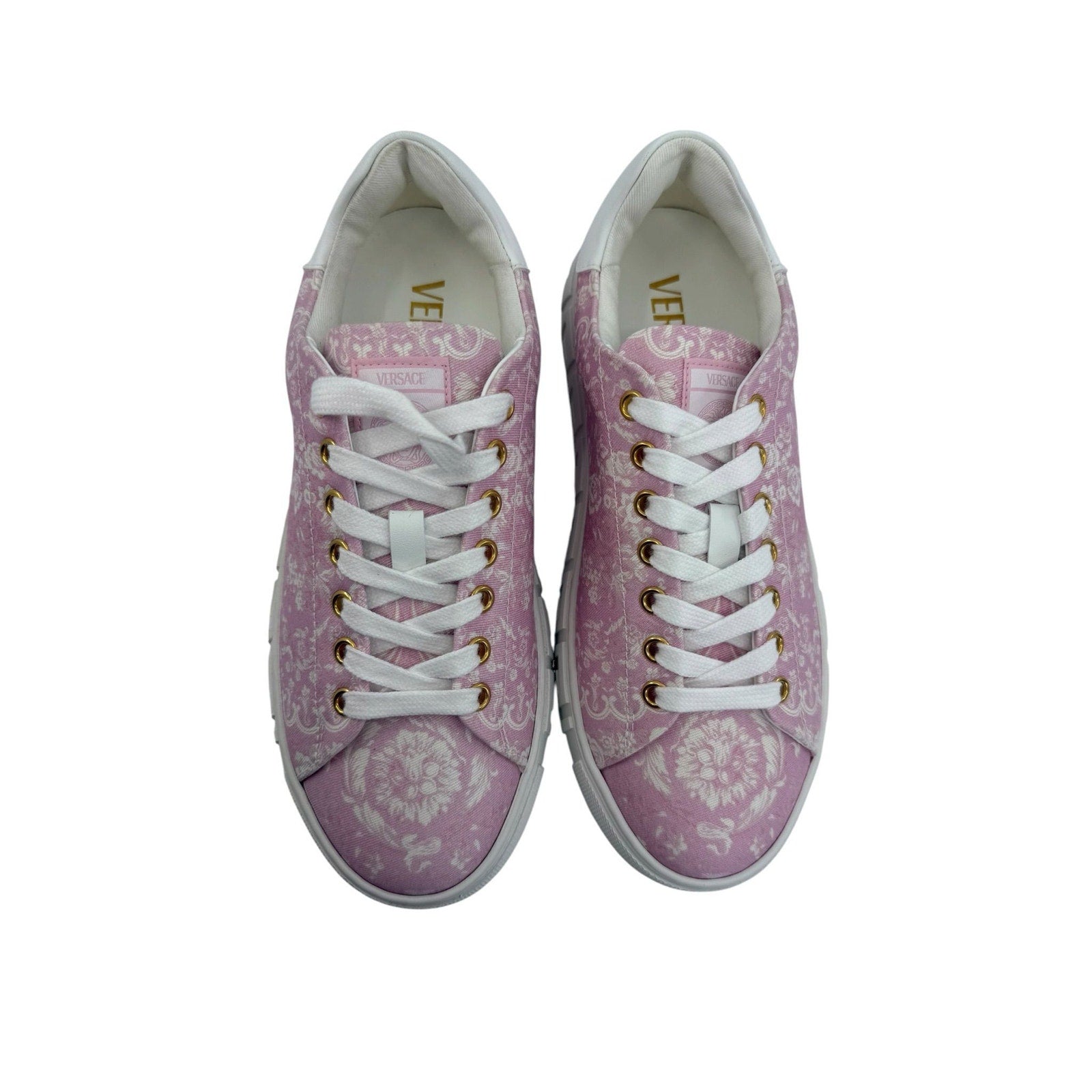 Versace Pink Tessuto Sneakers (37/7)