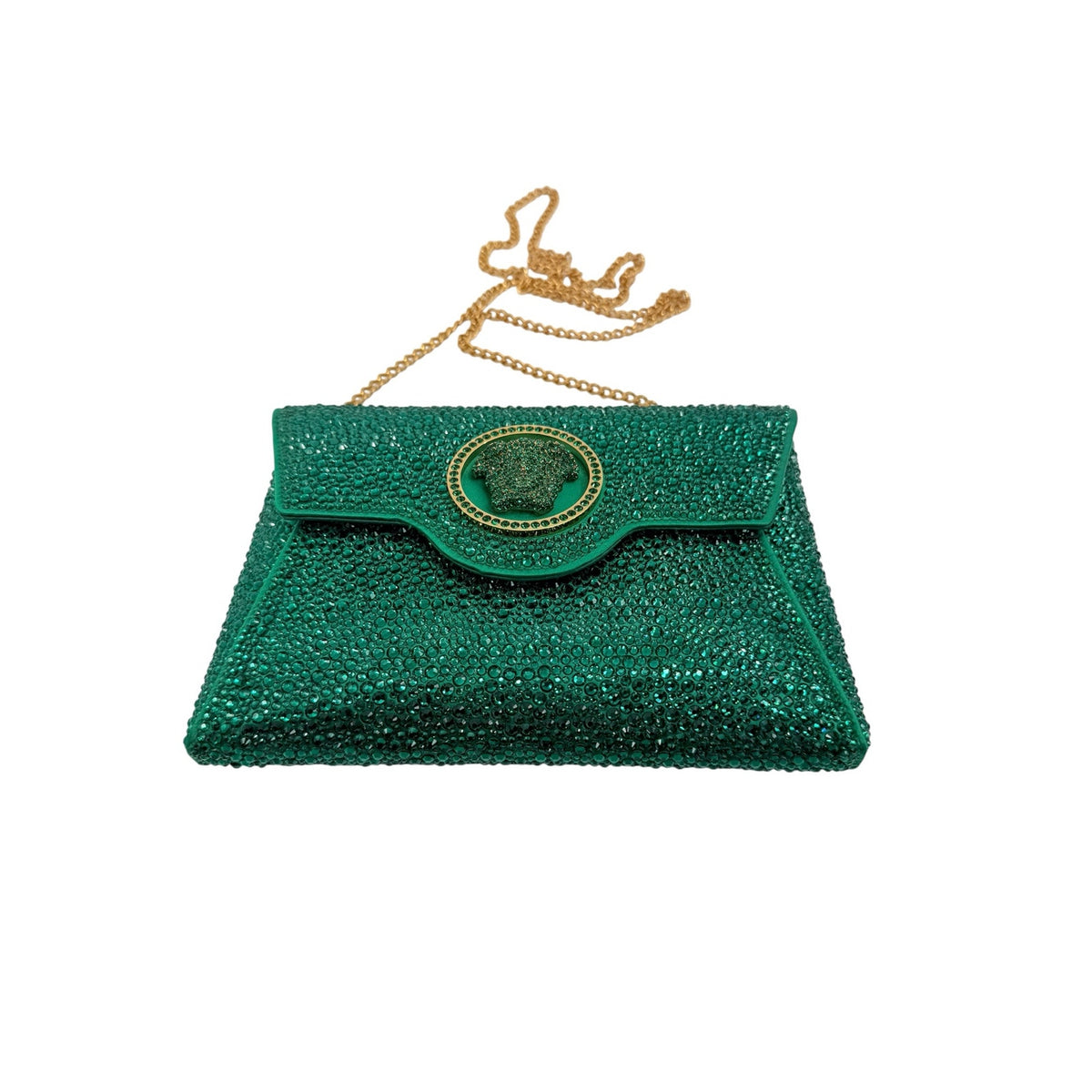 Versace Emerald Medusa Crossbody