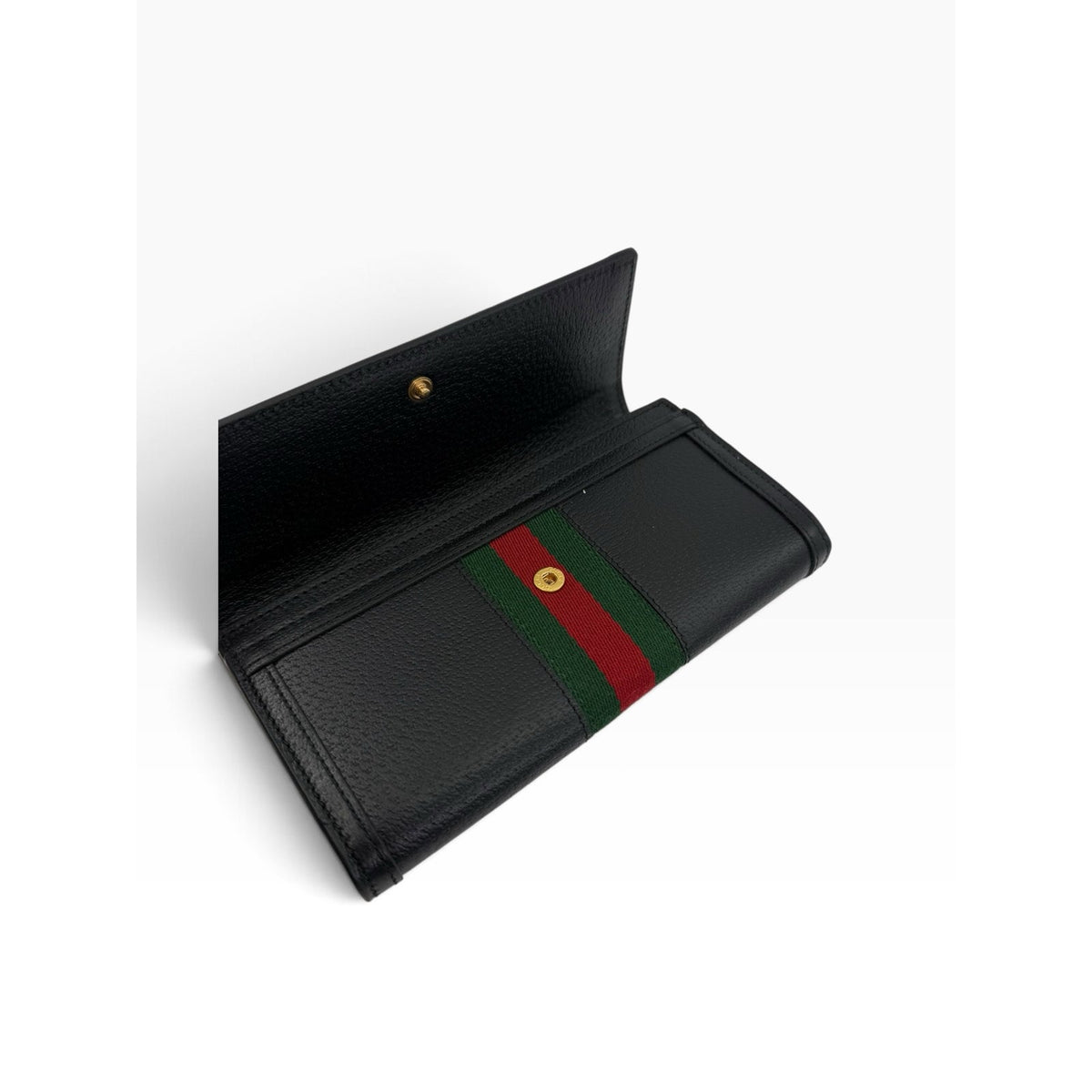 Gucci Calfskin Ophidia Continental Wallet