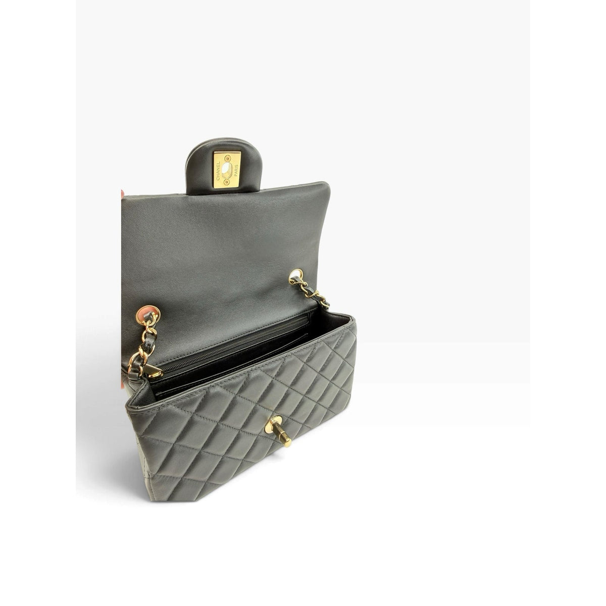 Chanel Mini Rectangular Lambskin Classic Flap Bag