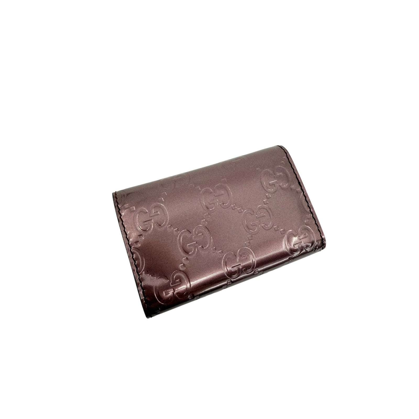 Gucci Patent Heart Key Holder
