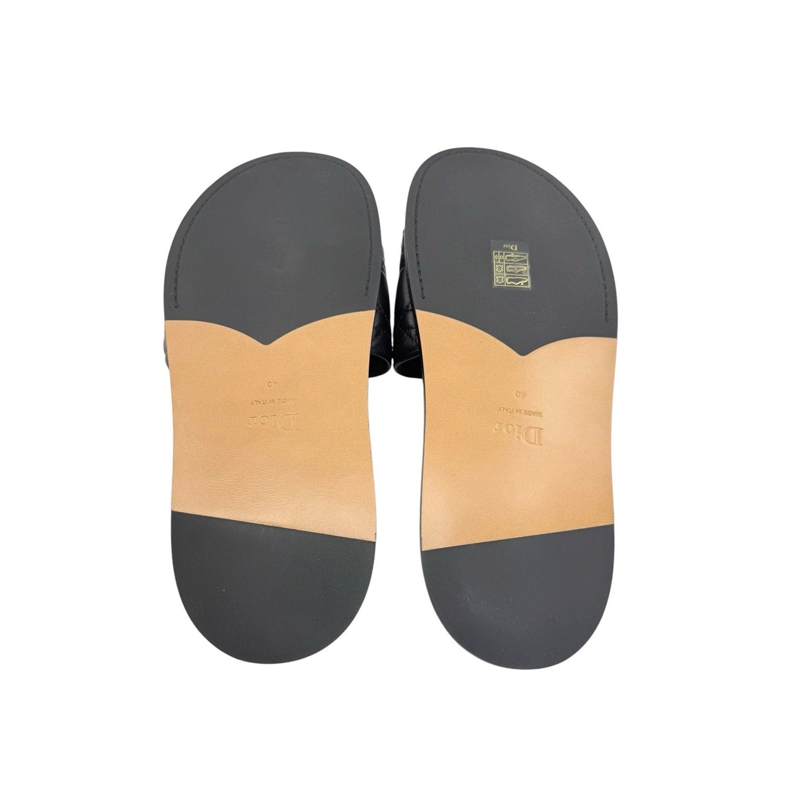Dior Cannage Slides (40/10)