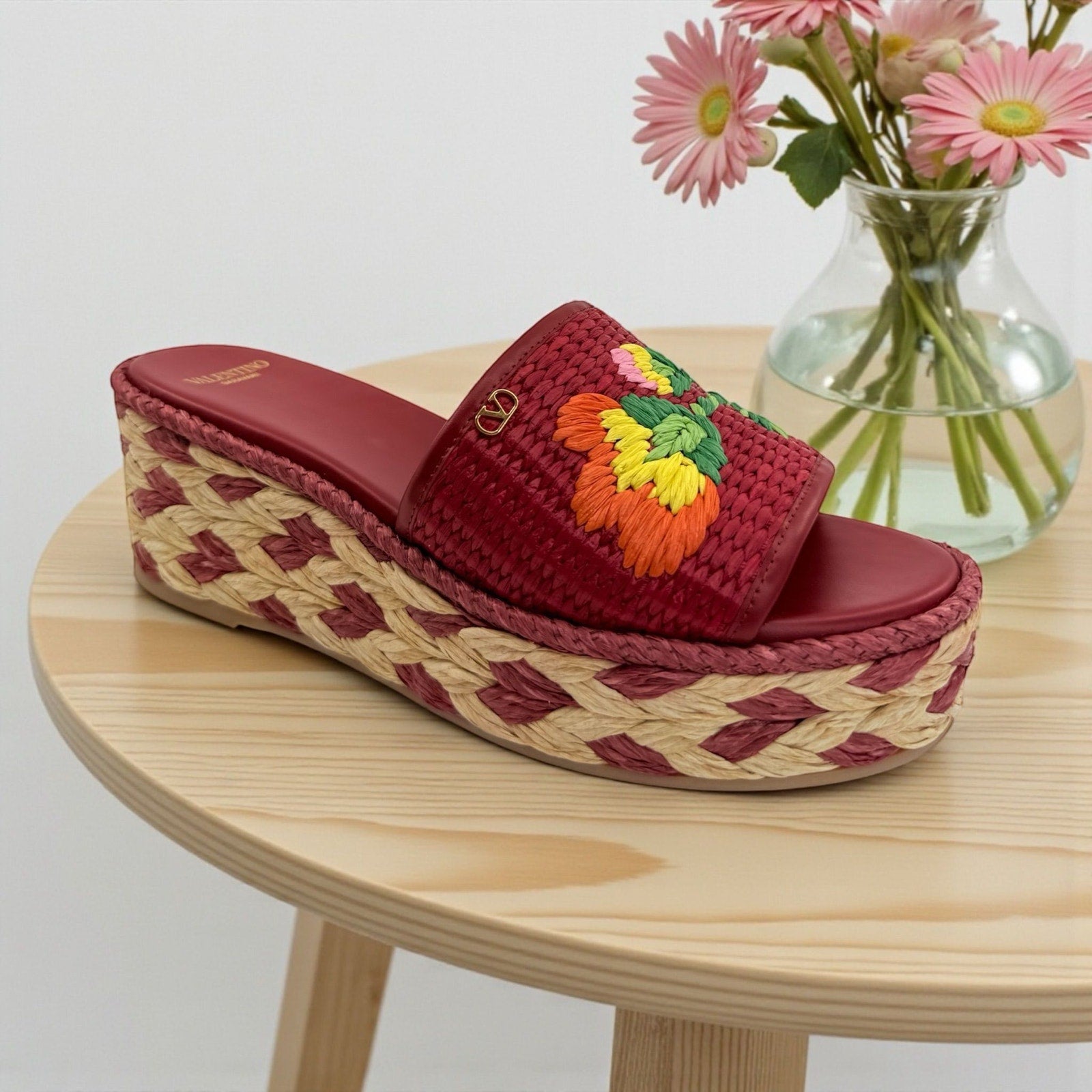 Valentino Garavani Espadrille Slides (37/7)