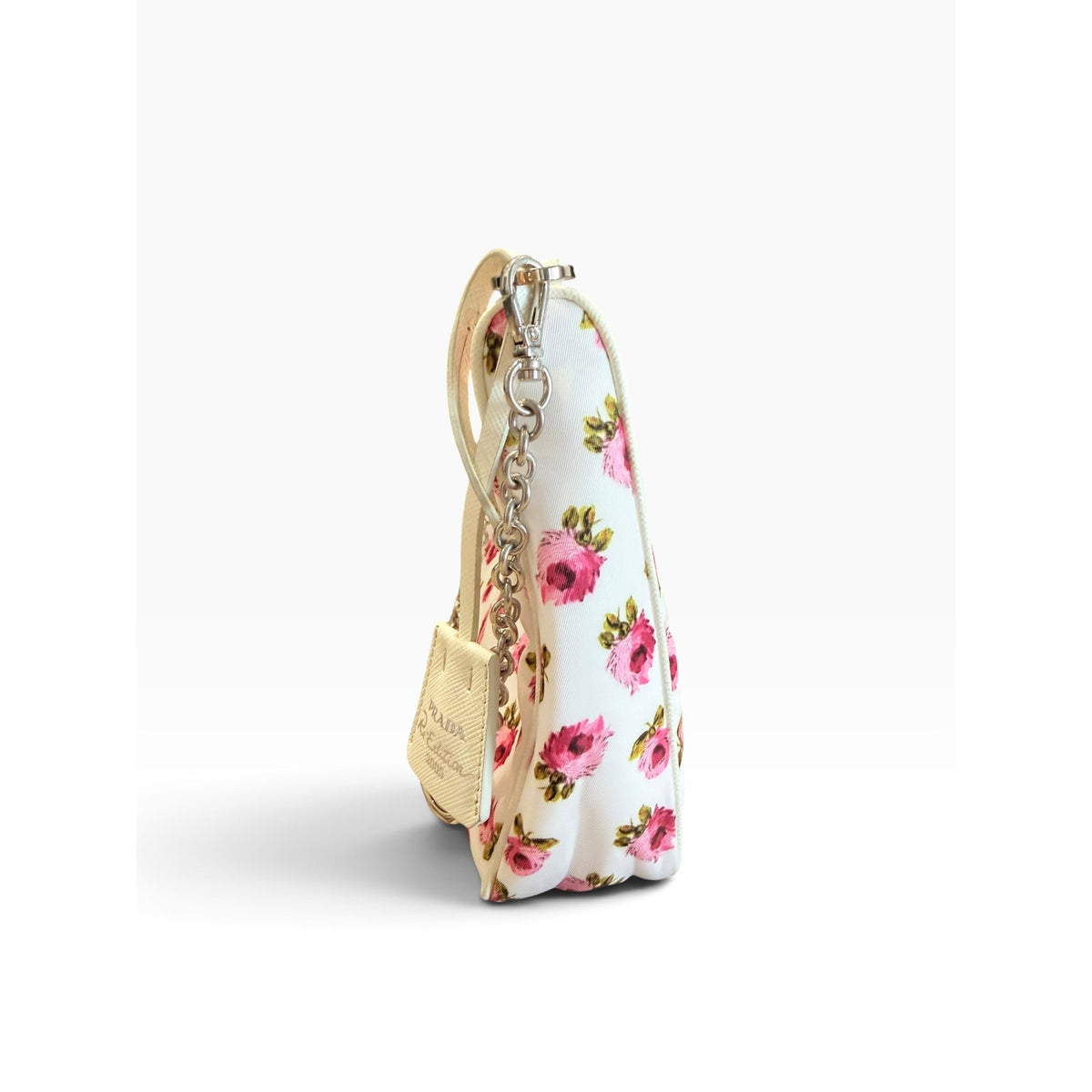 Prada Floral Re-Edition Nylon Crossbody