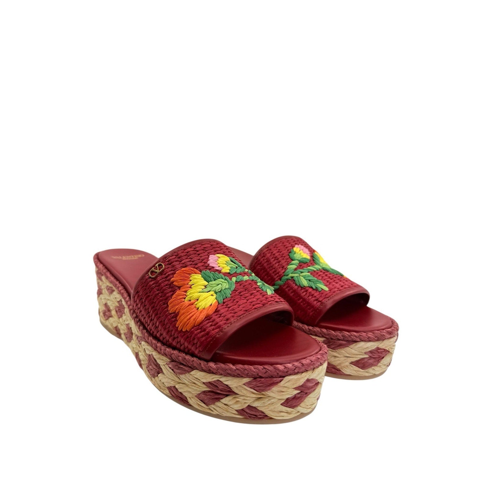 Valentino Garavani Espadrille Slides (37/7)