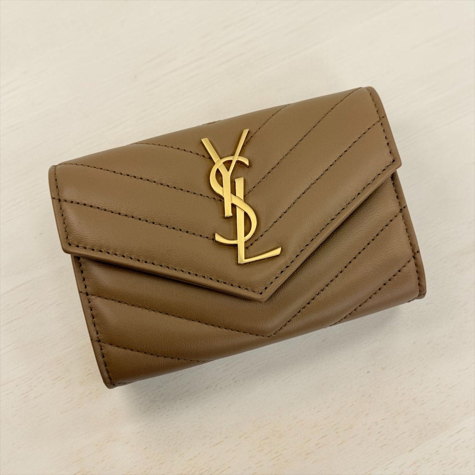 Saint Laurent Small Monogram Flap Wallet