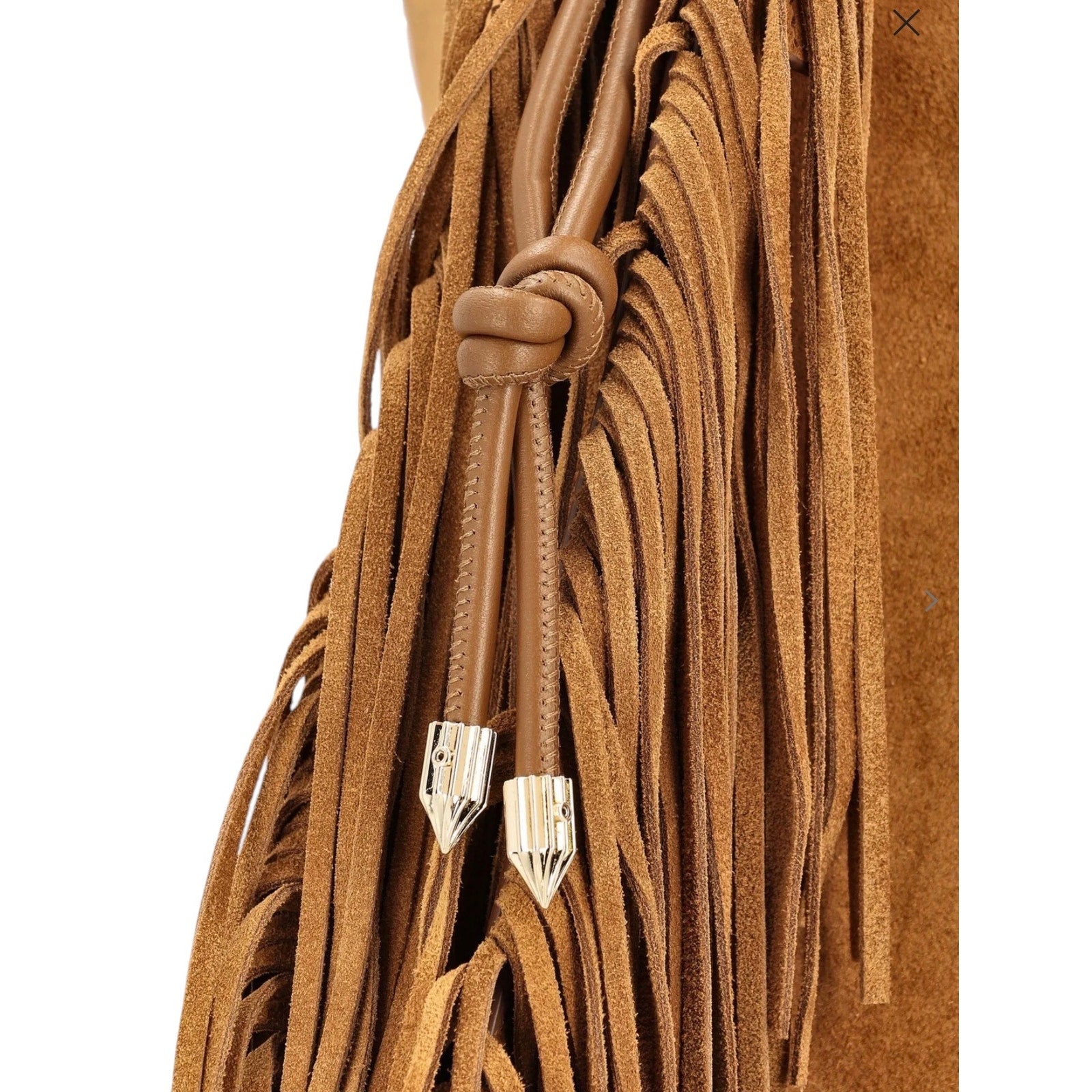 Christian Louboutin Suede Fringe Hobo