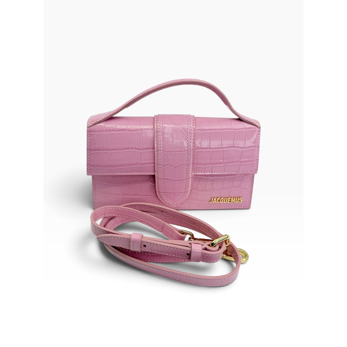 Jacquemus Croc Embossed Le Bambino