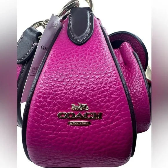 Coach Ashton Baguette Cerise Multi Color