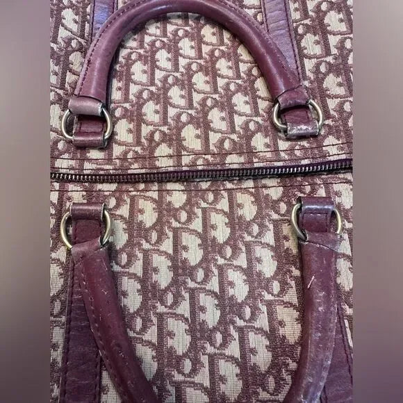 Dior Trotter Monogram Boston Bag