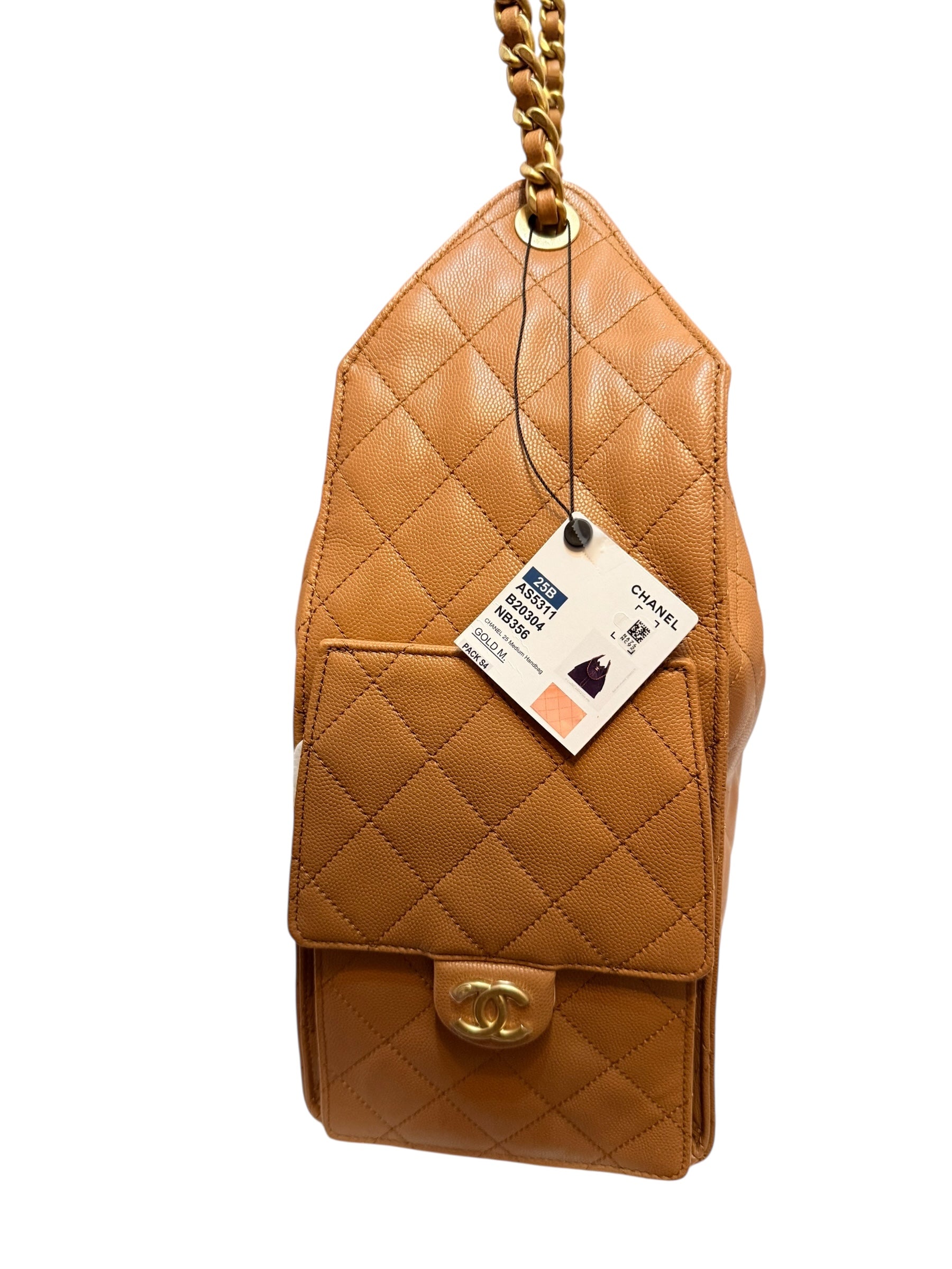 Chanel 25 Medium Caviar