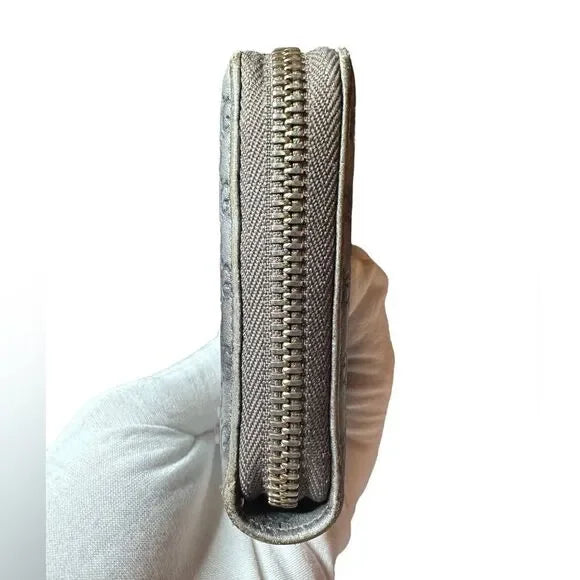 Gucci Micro GG Long Zipper Wallet