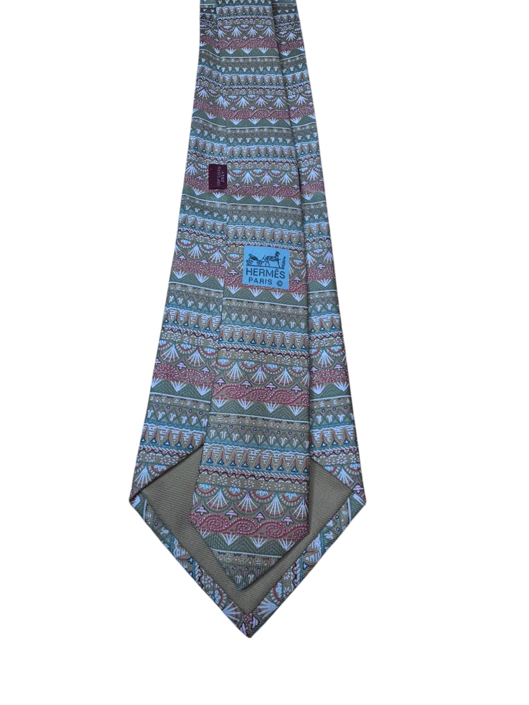 Hermes Silk Tie