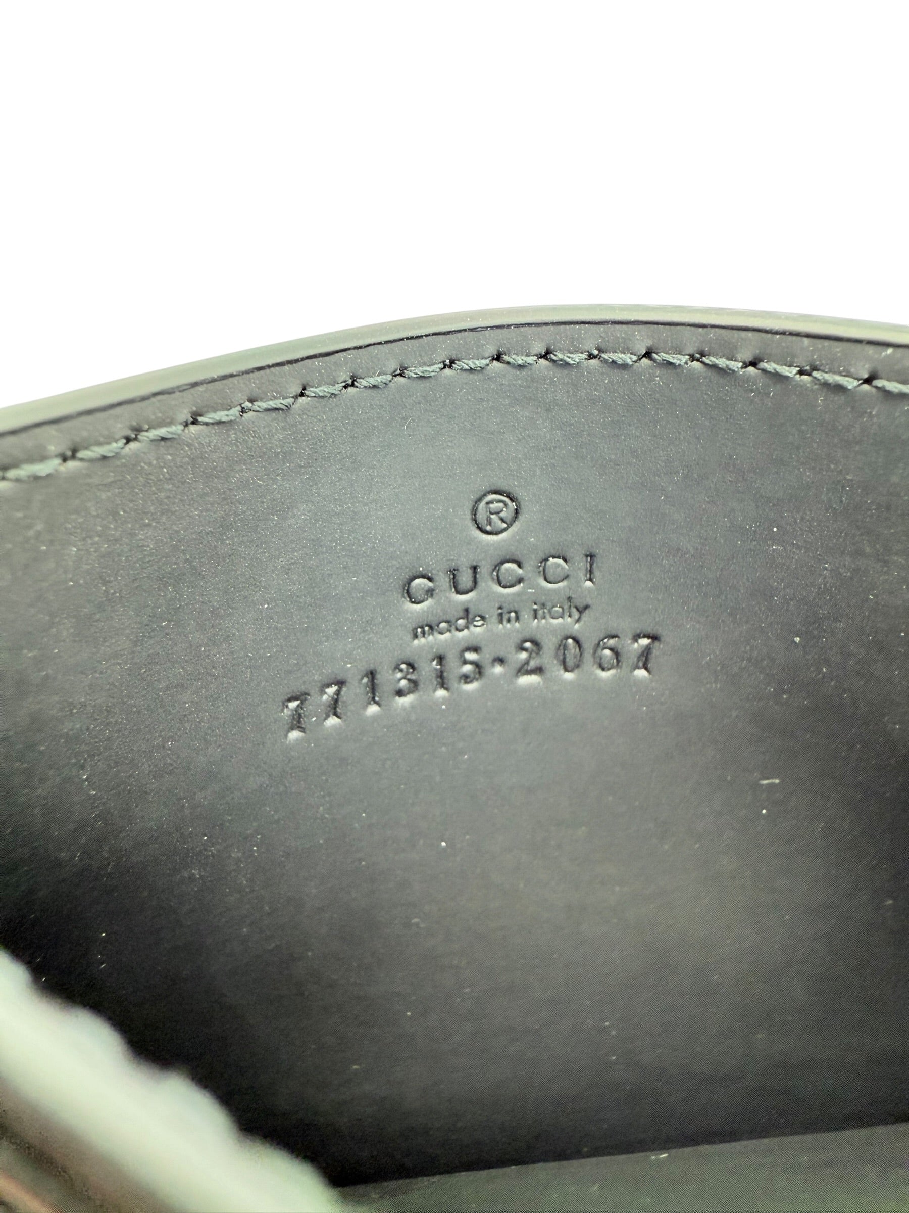 Gucci Rubber Effect Card Holder