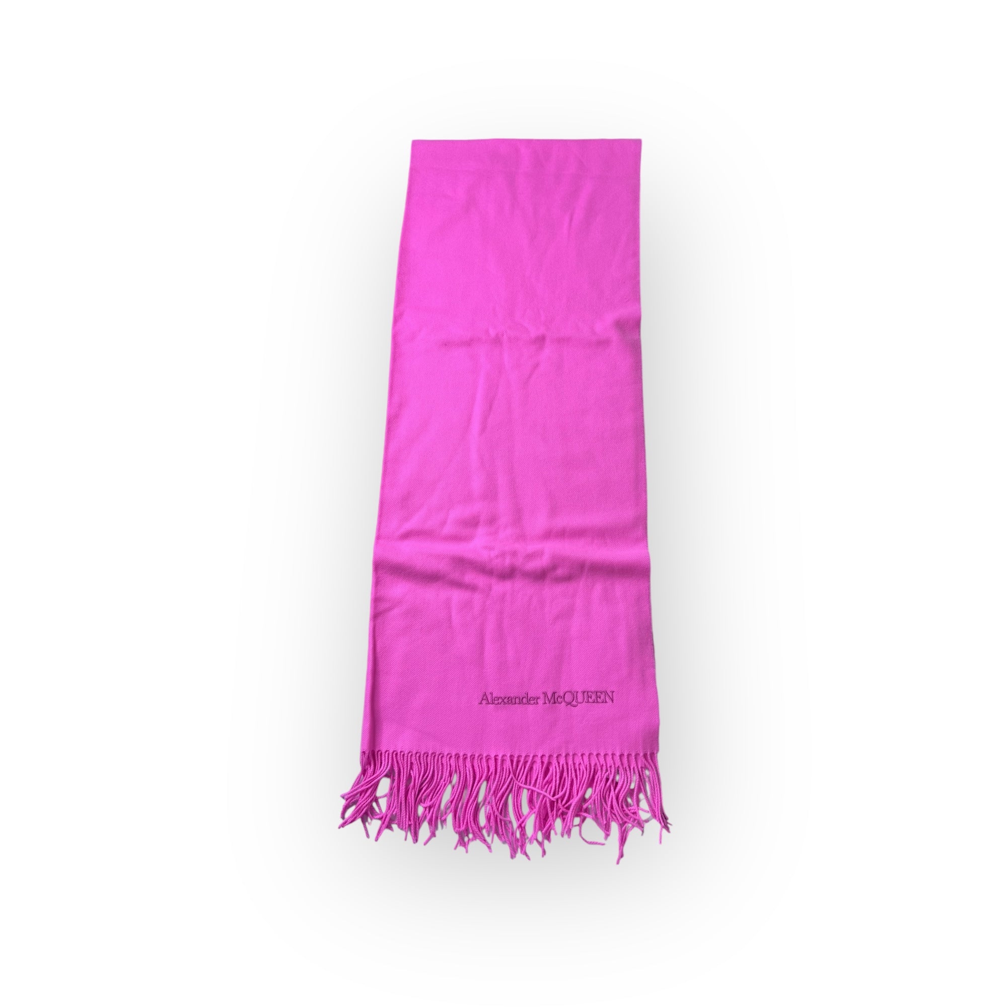 Alexander McQueen Cashmere Fringe Scarf