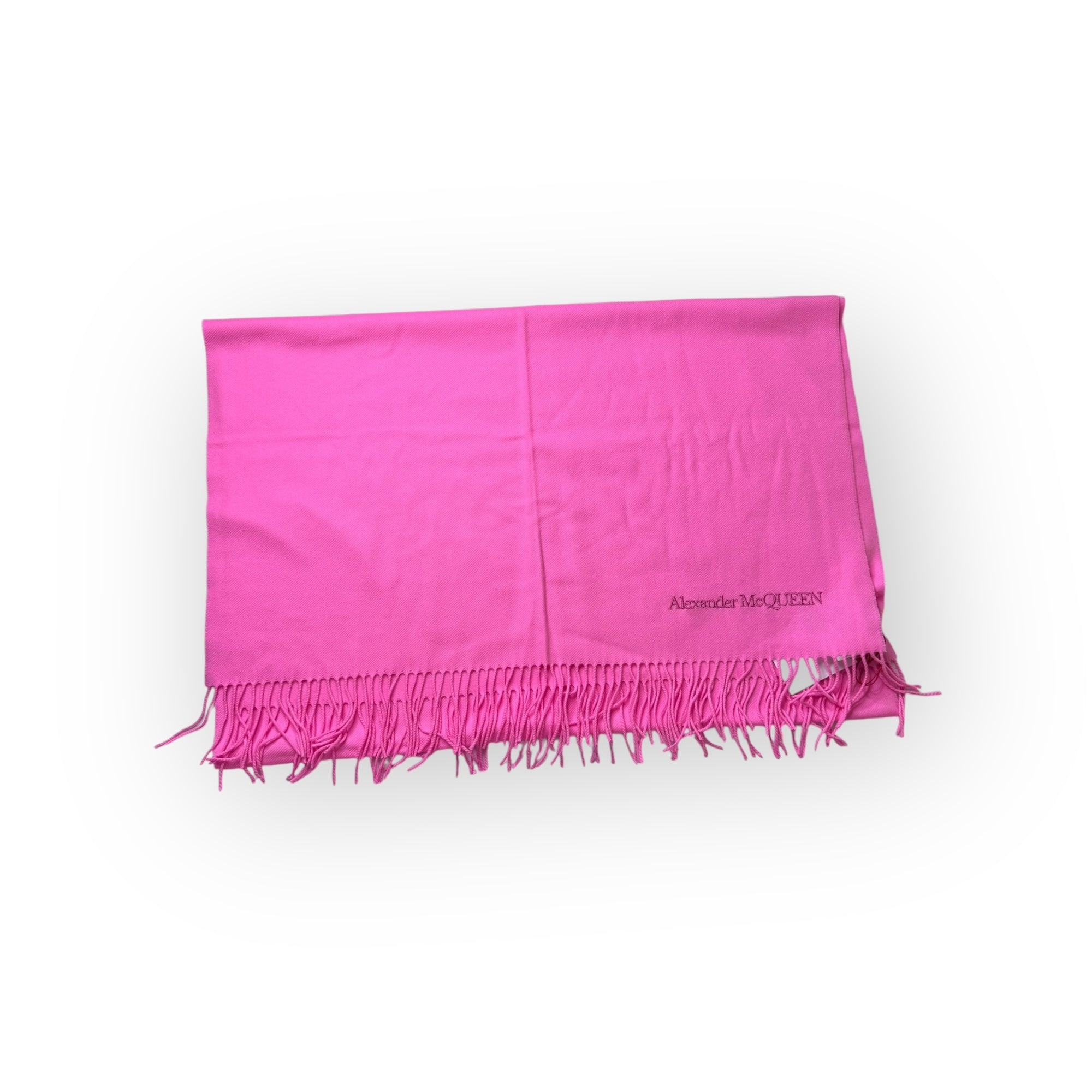 Alexander McQueen Cashmere Fringe Scarf