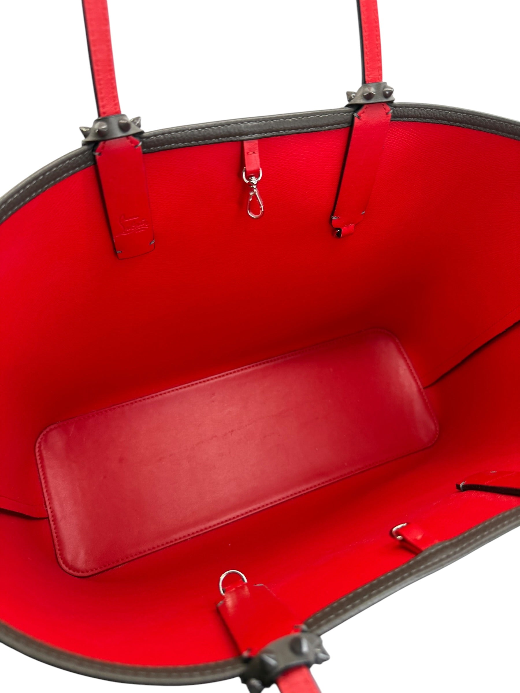 Christian Louboutin Leather Cabata Tote w/Pouch