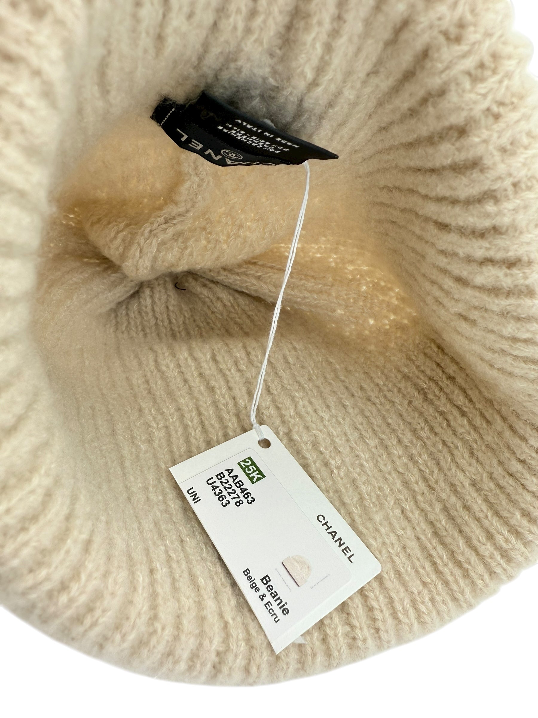 Chanel Cashmere Silk Beanie