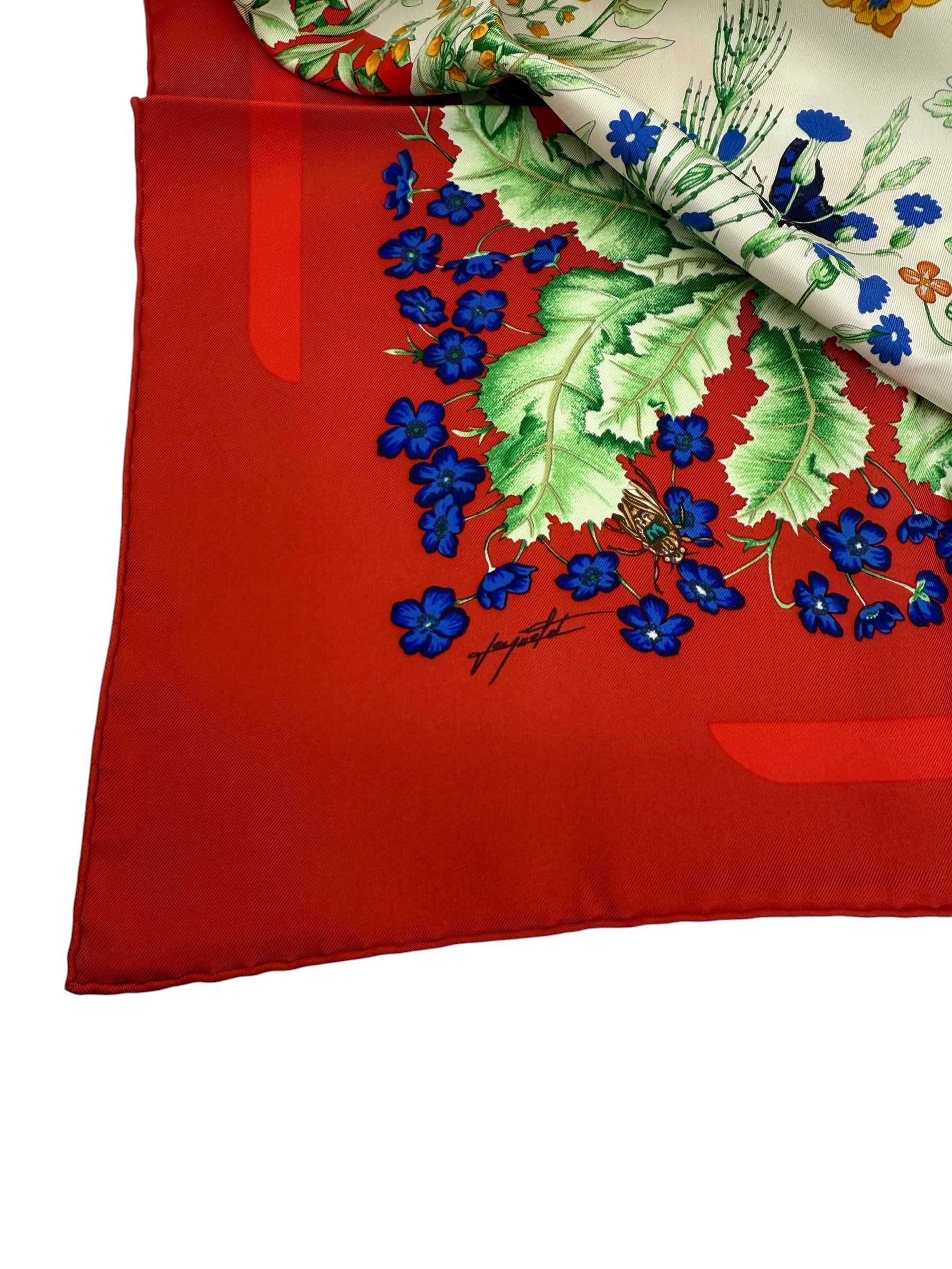 Hermes La Prairie Silk Scarf