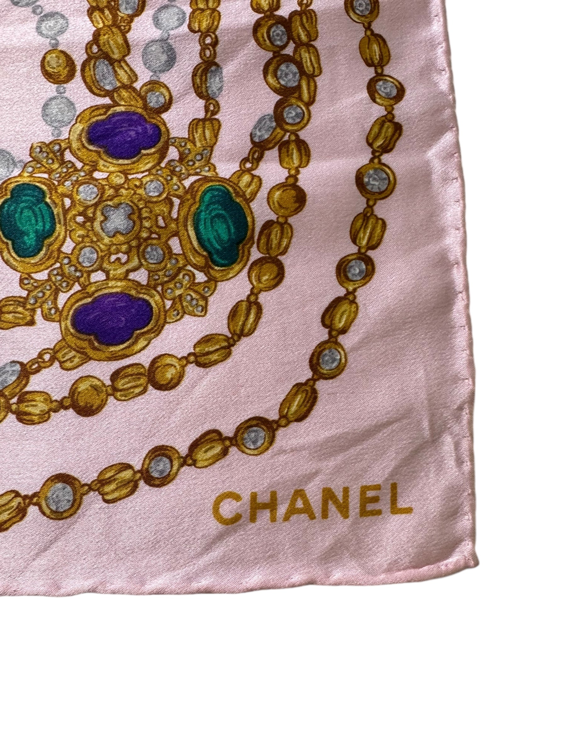 Chanel Silk Scarf