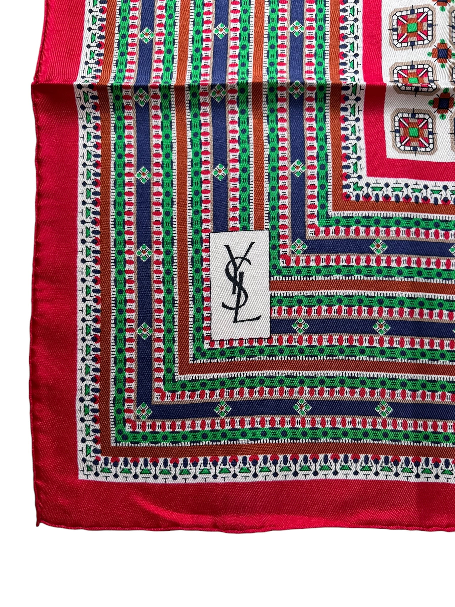 Yves Saint Laurent Silk Scarf