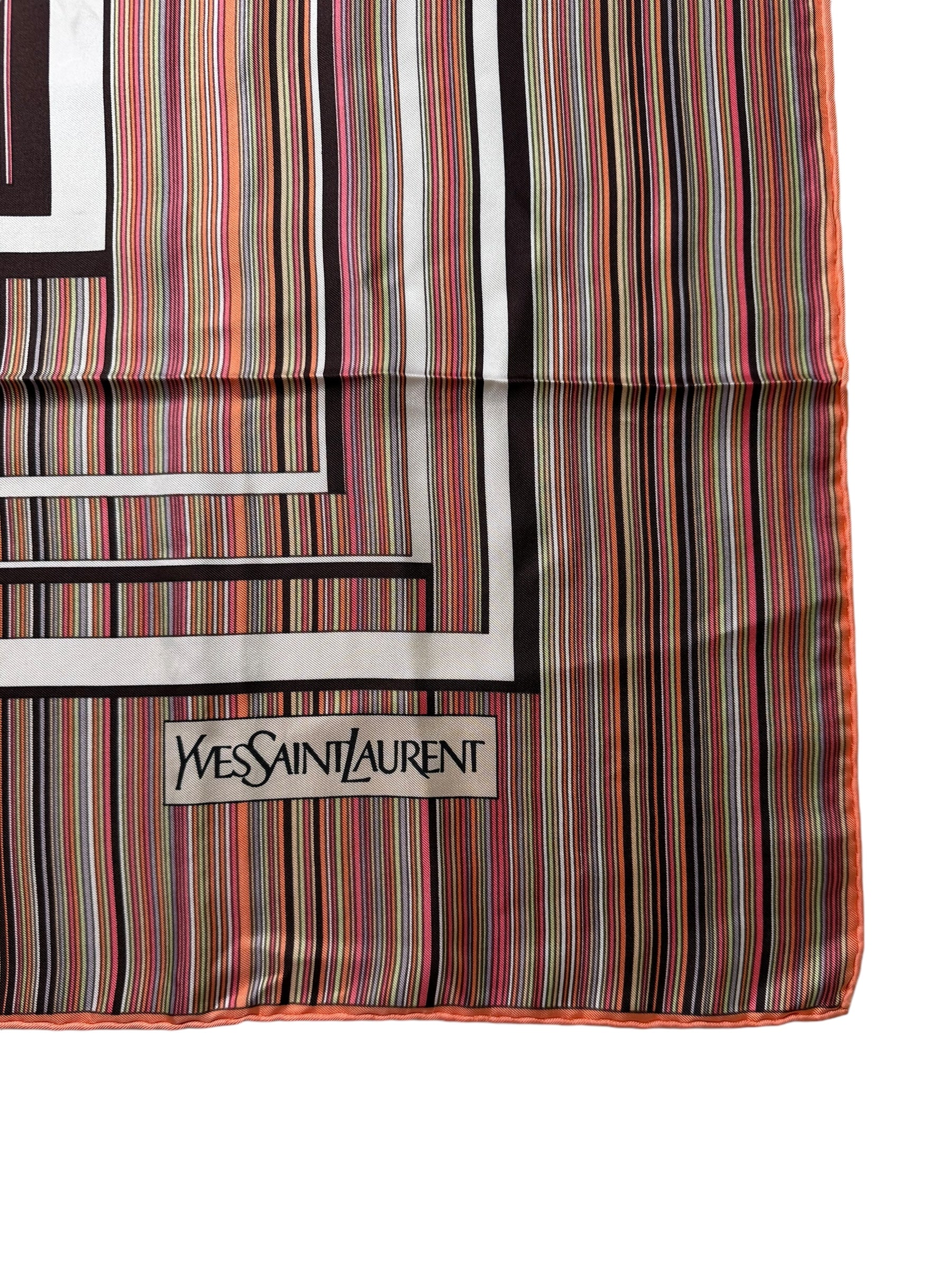 Yves Saint Laurent Silk Scarf