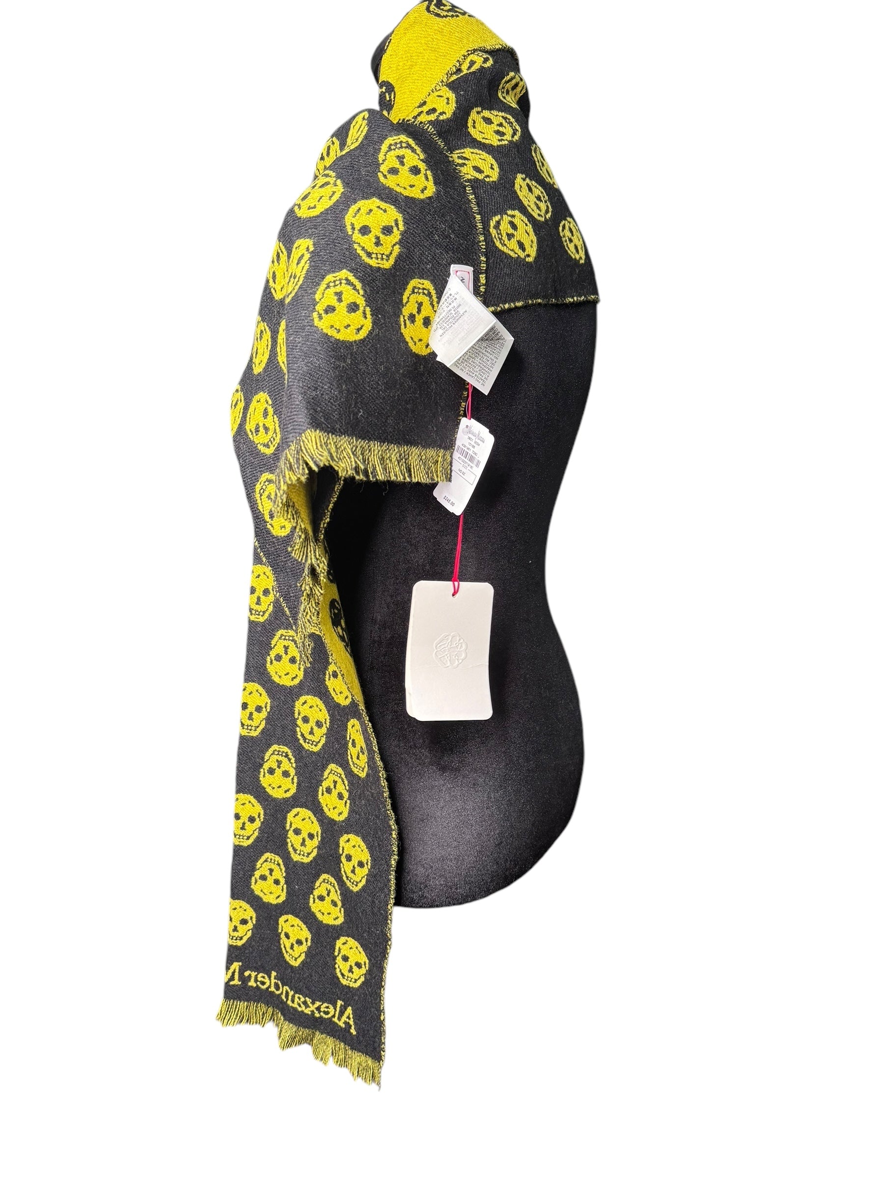小物 Alexander McQueen skull stole Women's Skull Scarf in Black | McQueen US