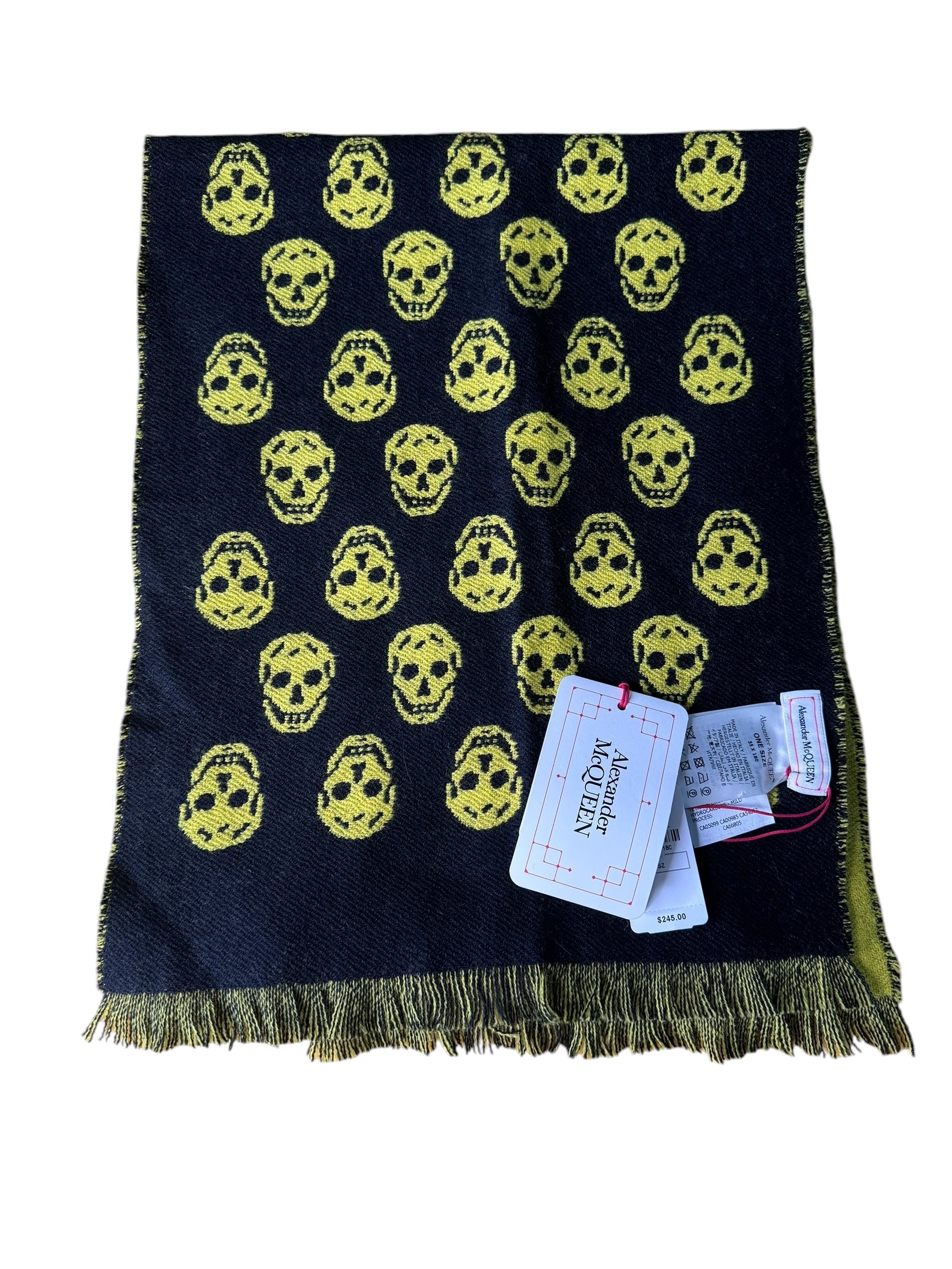 Alexander McQueen Skull Scarf | The Little Purse