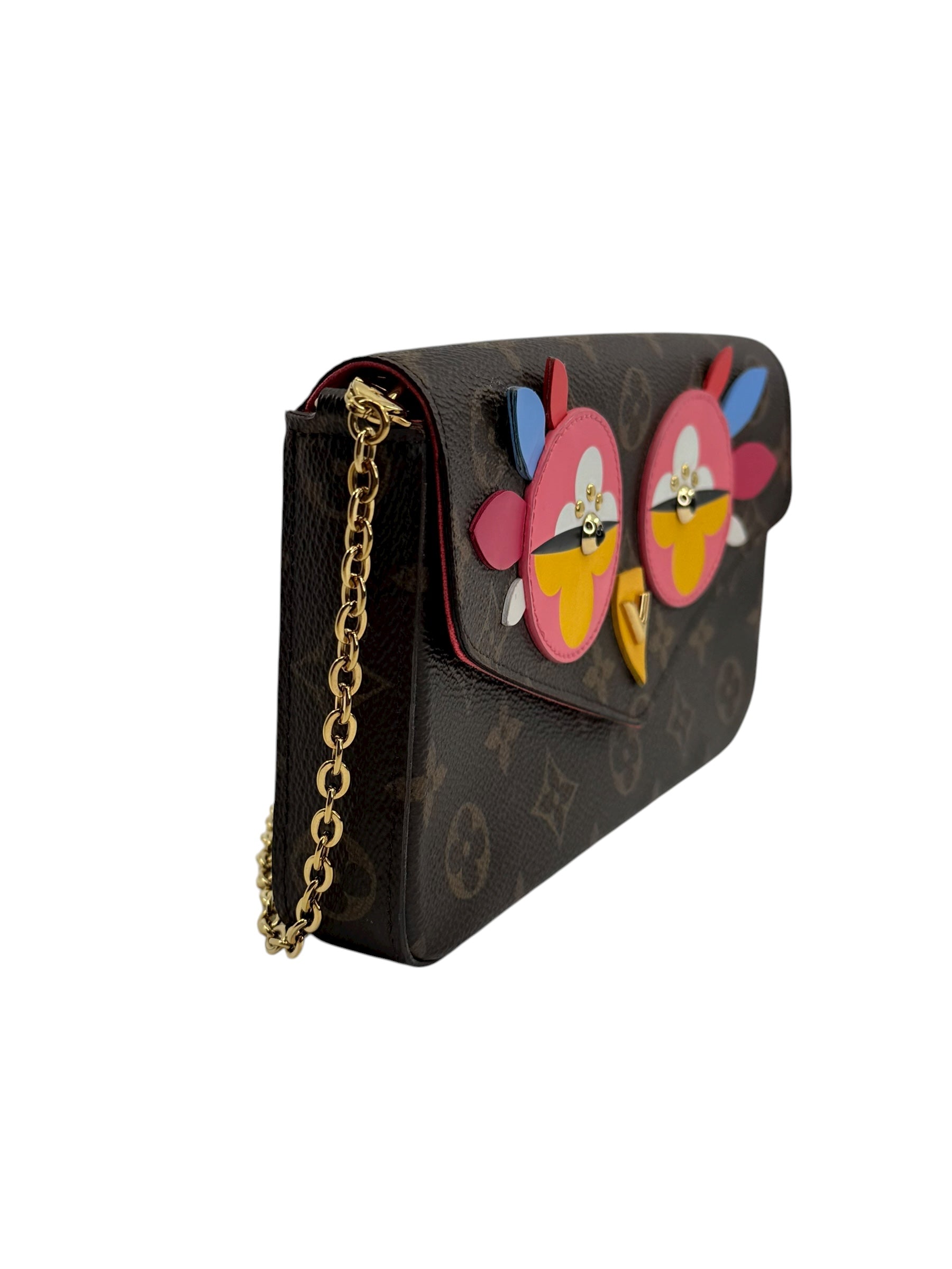 Louis Vuitton Monogram Lovely Birds Felicia Pochette