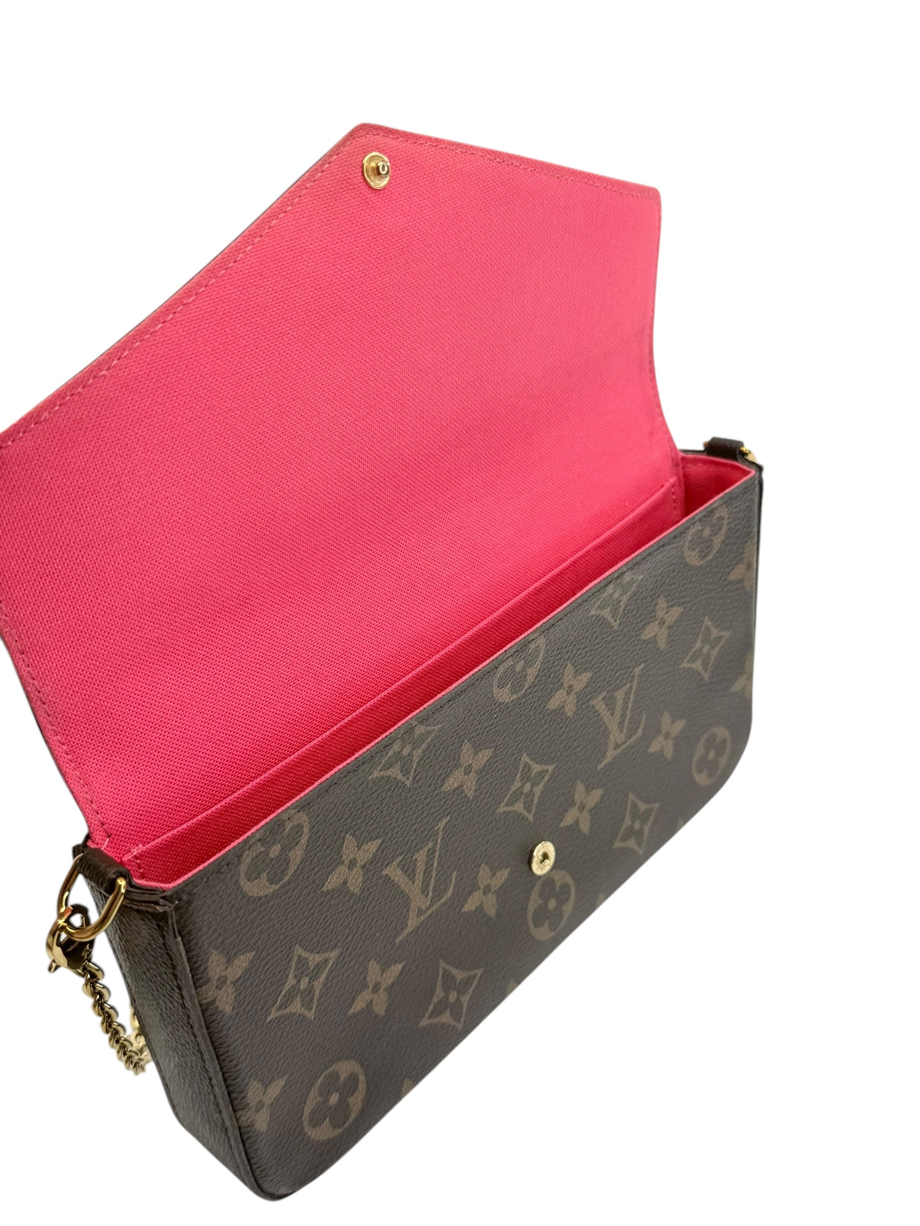 Louis Vuitton Monogram Lovely Birds Felicia Pochette