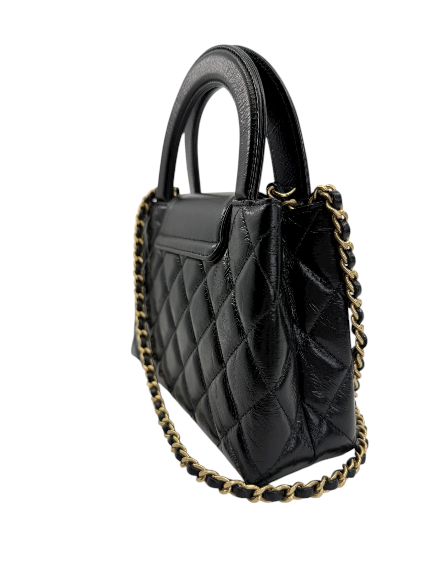 Chanel Shiny Calfskin Mini Kelly