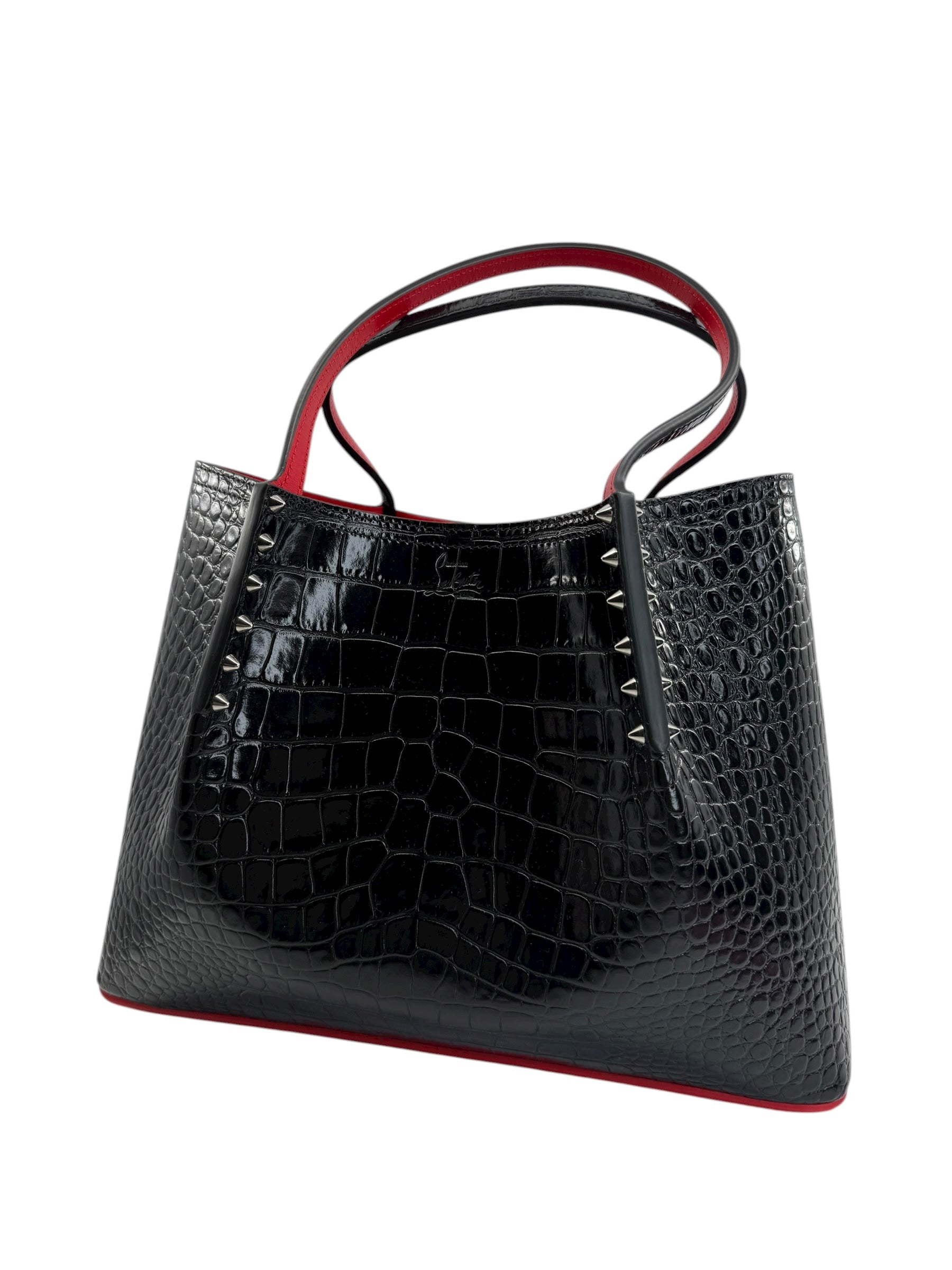 Christian Louboutin Spiked Cabarock Tote
