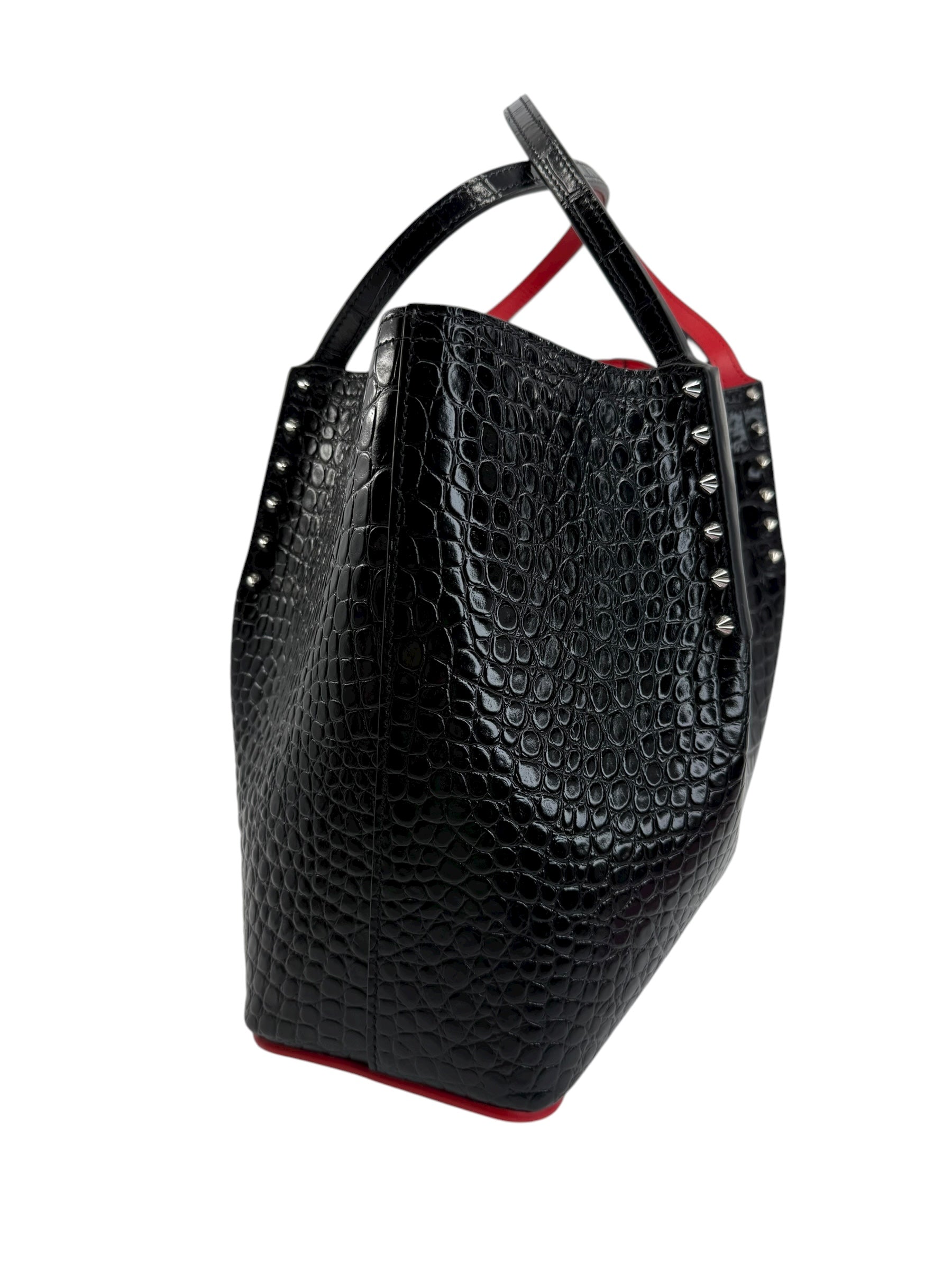 Christian Louboutin Spiked Cabarock Tote