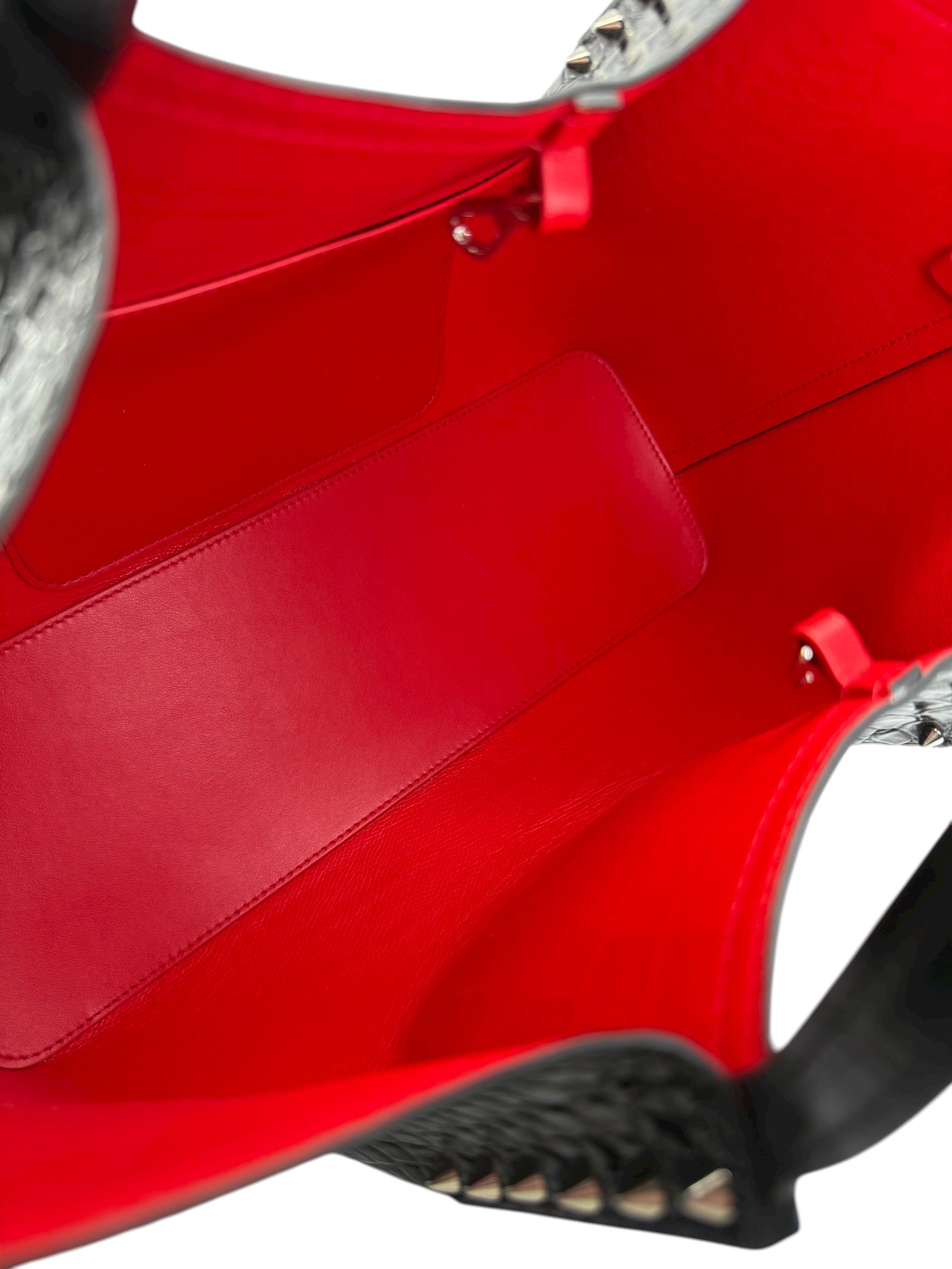 Christian Louboutin Spiked Cabarock Tote