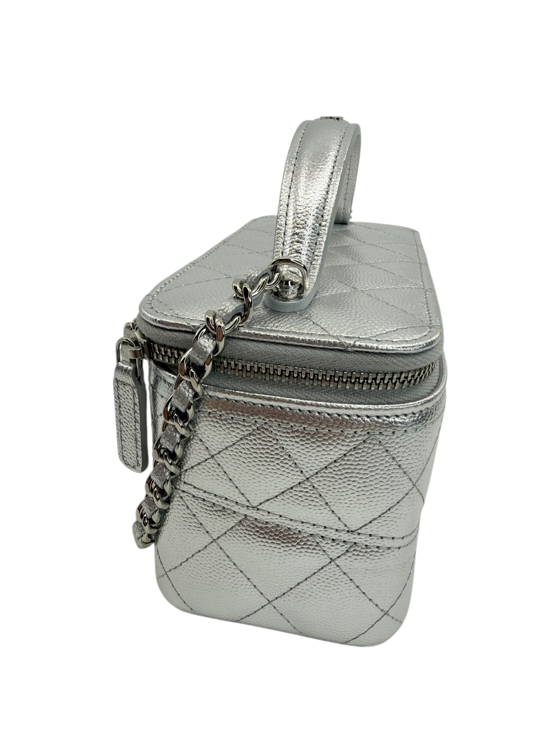 Chanel Metallic Vanity Case