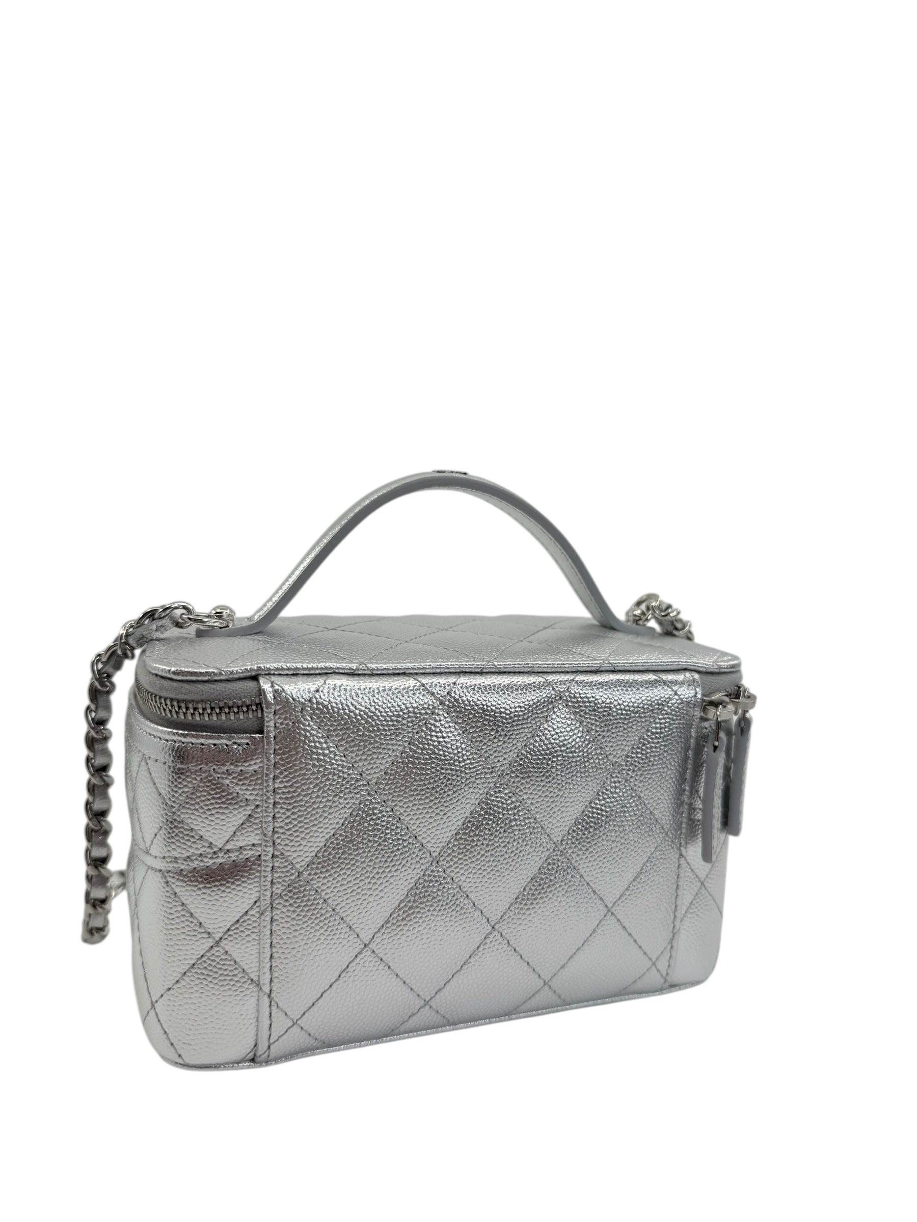 Chanel Metallic Vanity Case