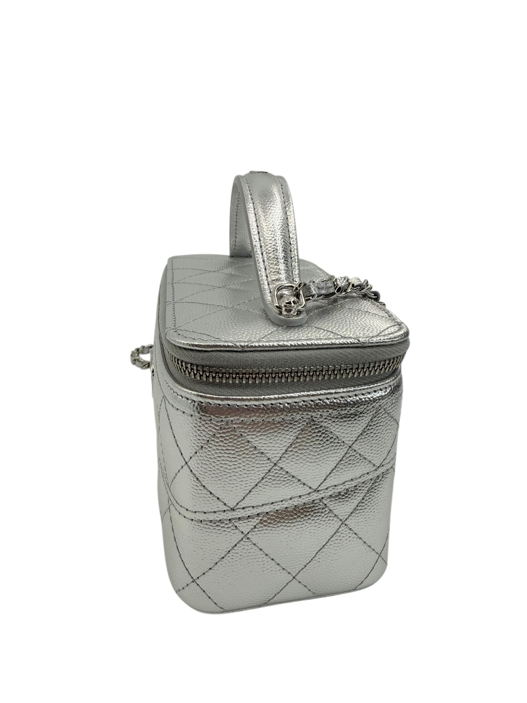 Chanel Metallic Vanity Case
