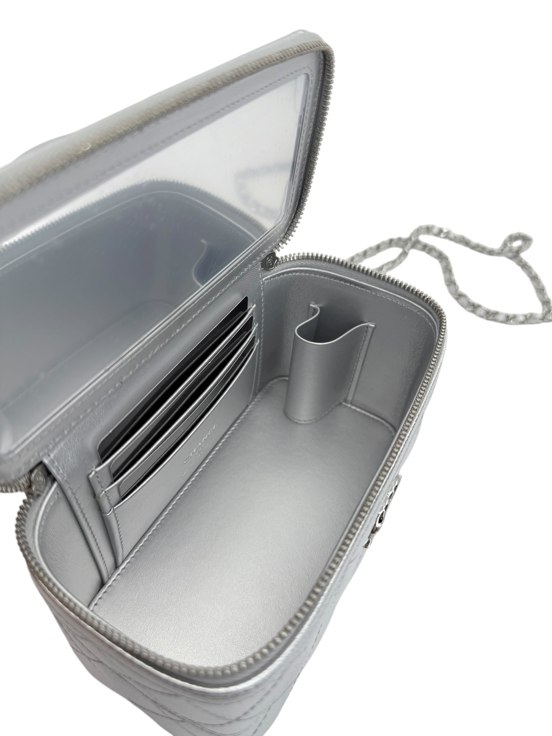 Chanel Metallic Vanity Case