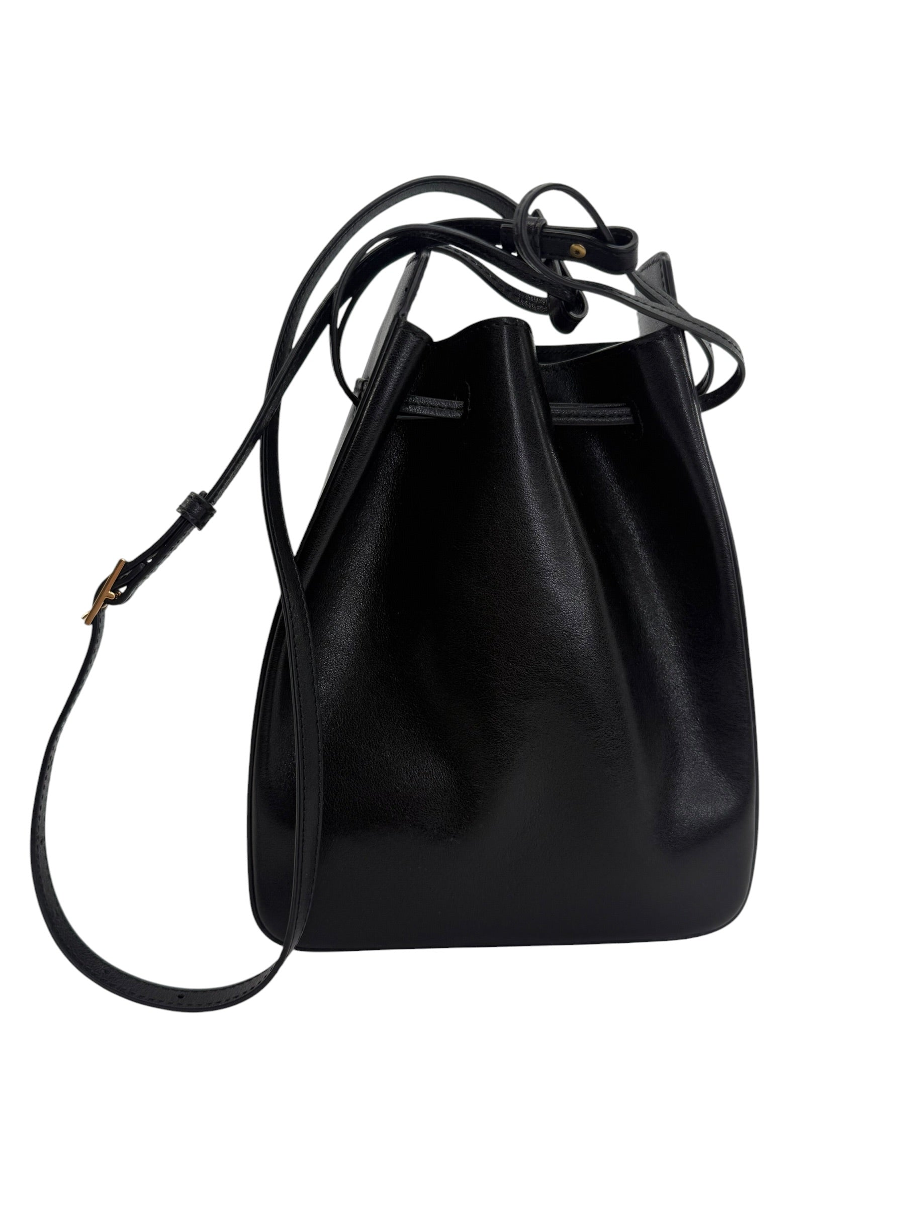 Saint Laurent Calfskin Bucket Bag