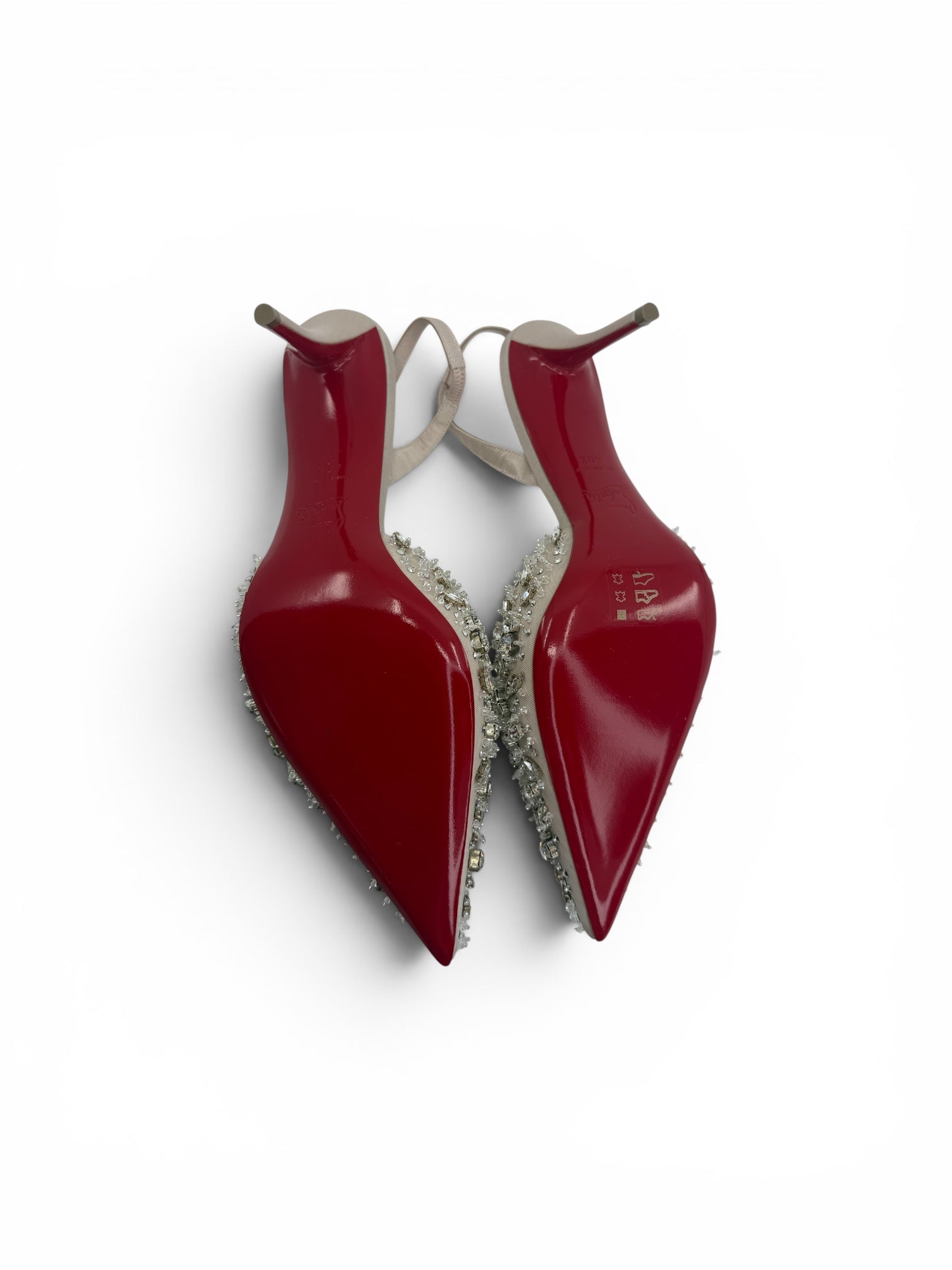 Christian Louboutin Queenissima Sling 80 (40.5/10.5)