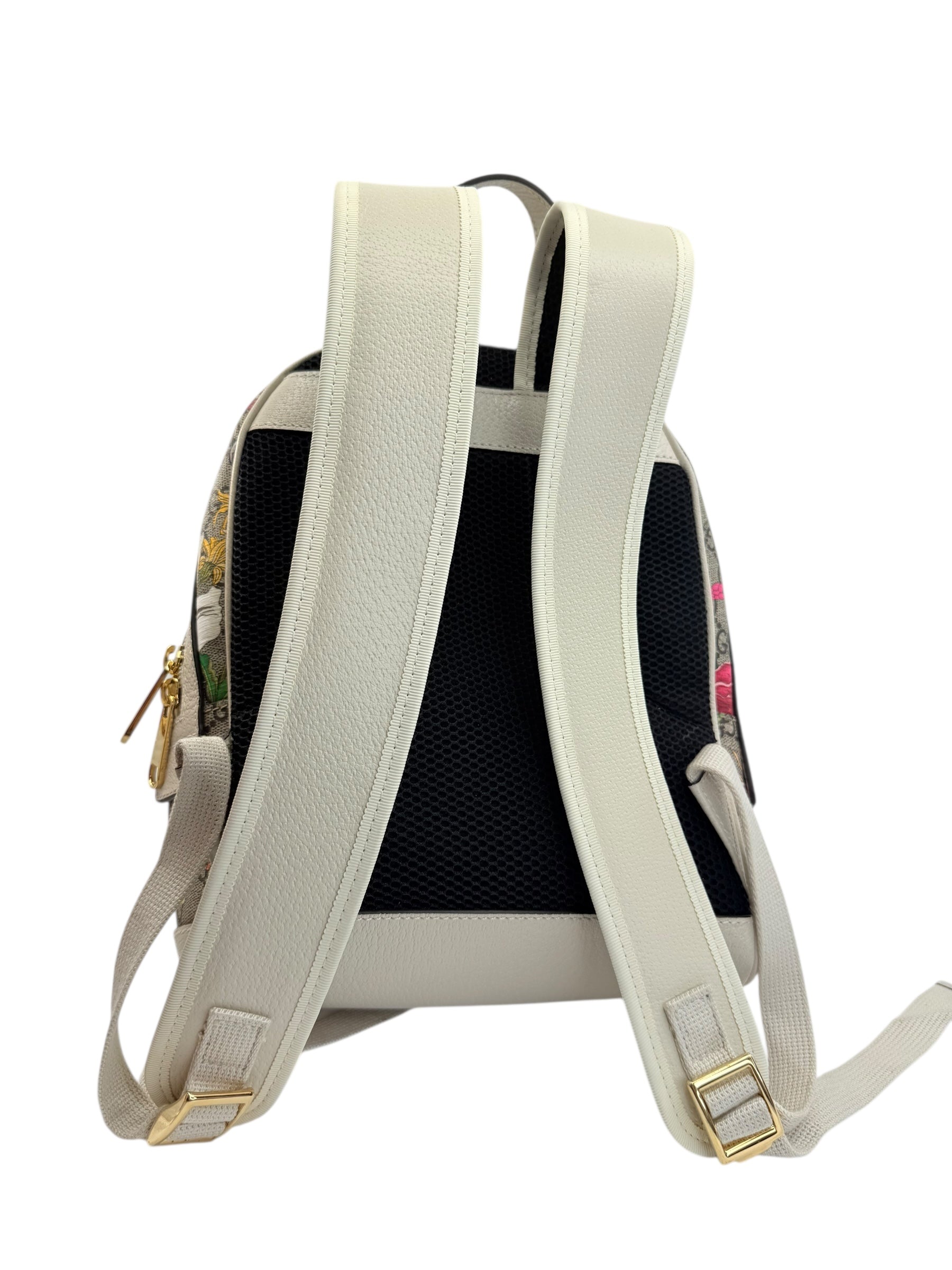 Gucci GG Supreme Monogram Flora Ophidia Backpack