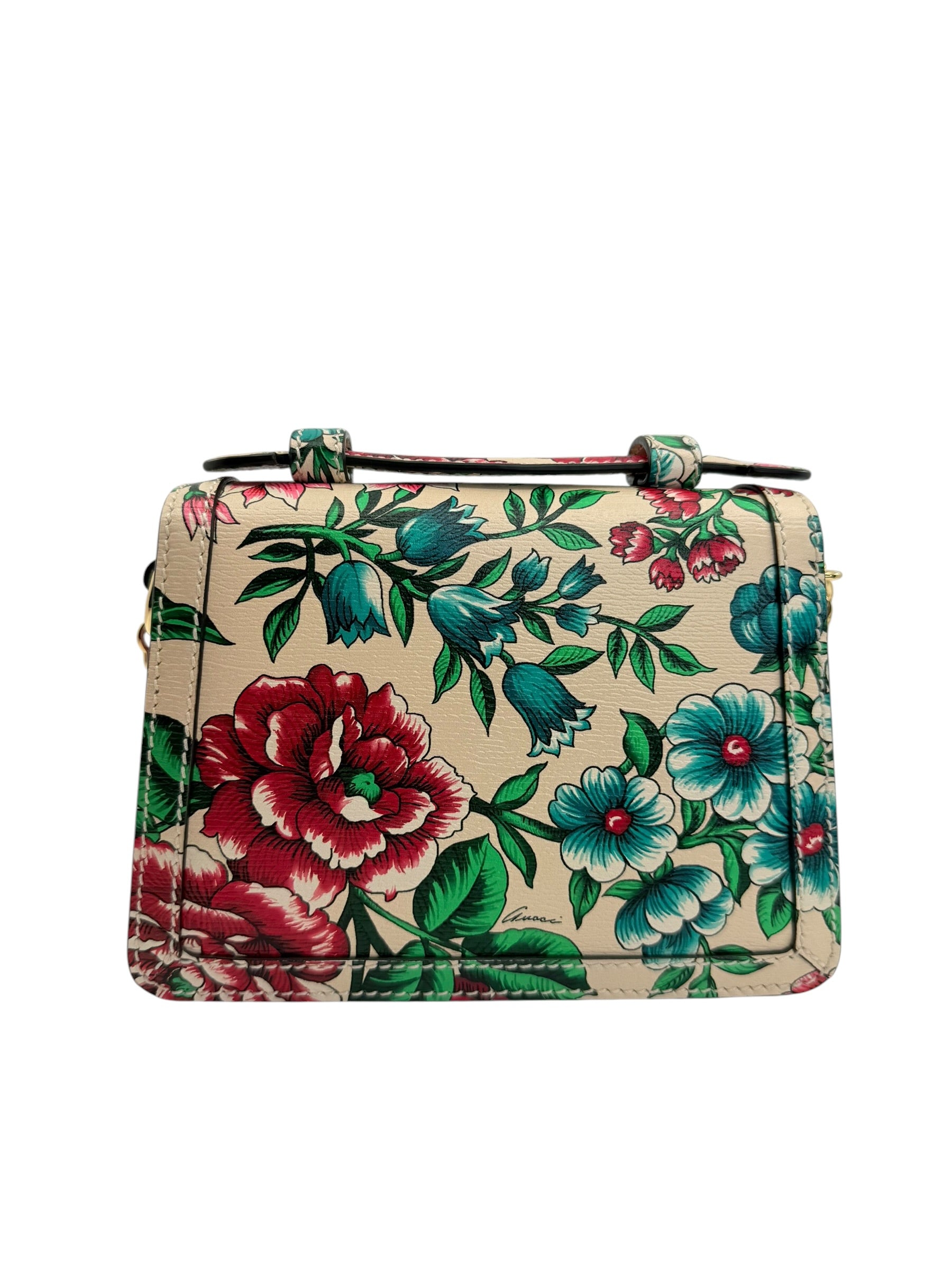 Gucci Brit Roses Ophidia Mini Shoulder Bag