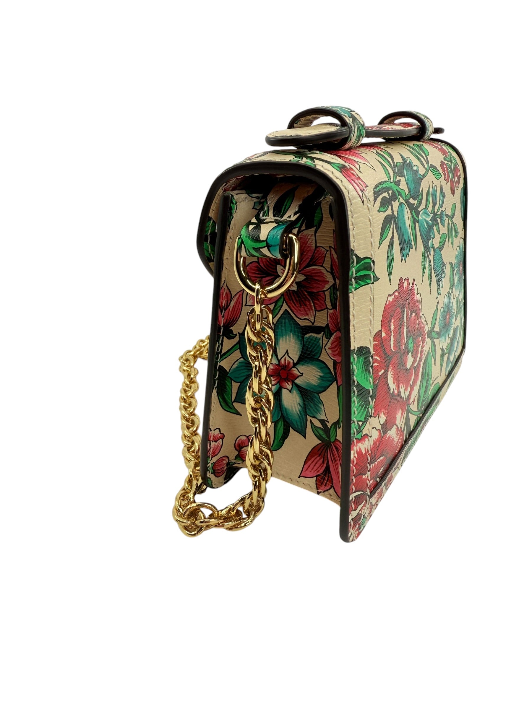 Gucci Brit Roses Ophidia Mini Shoulder Bag