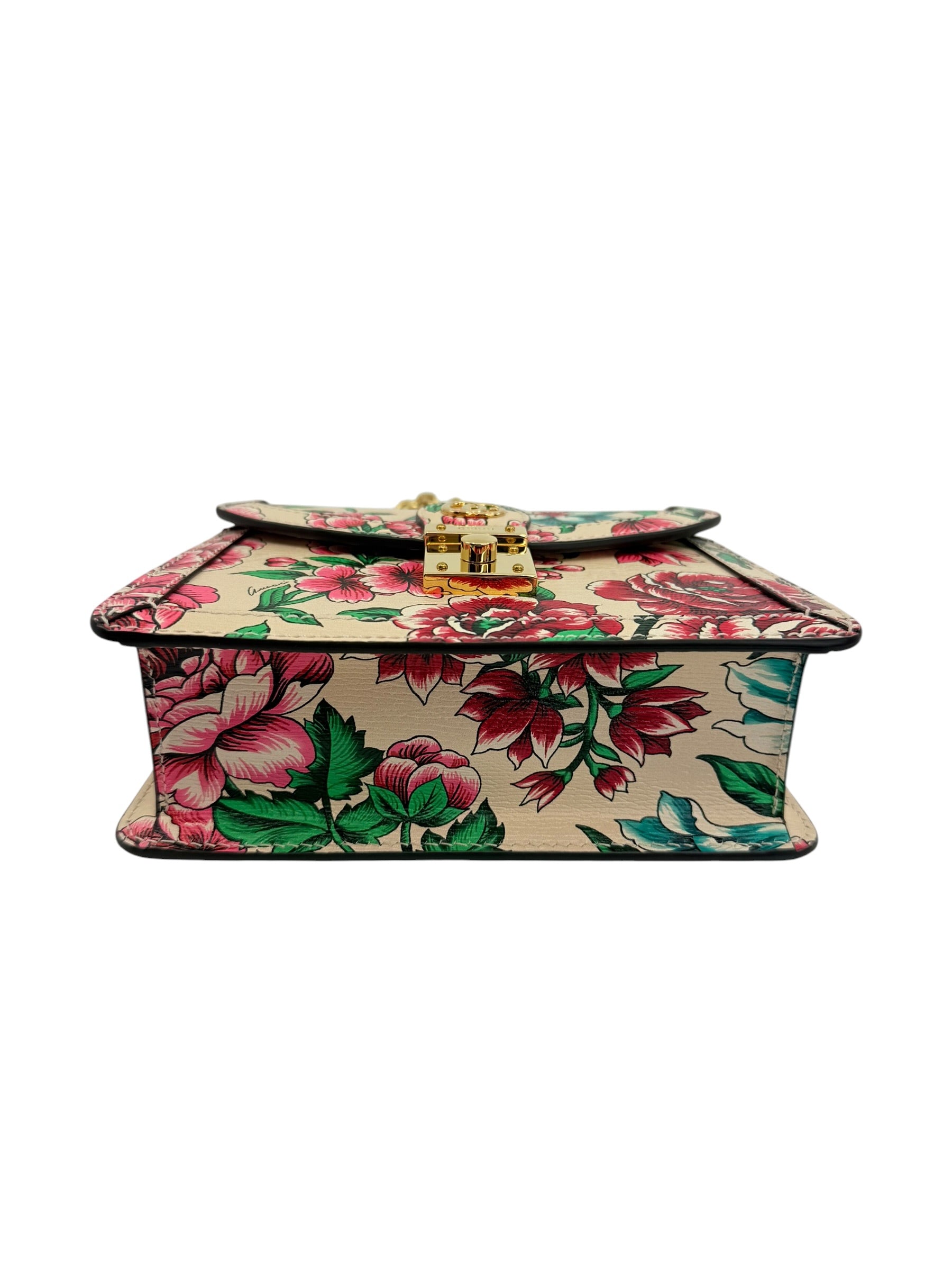 Gucci Brit Roses Ophidia Mini Shoulder Bag