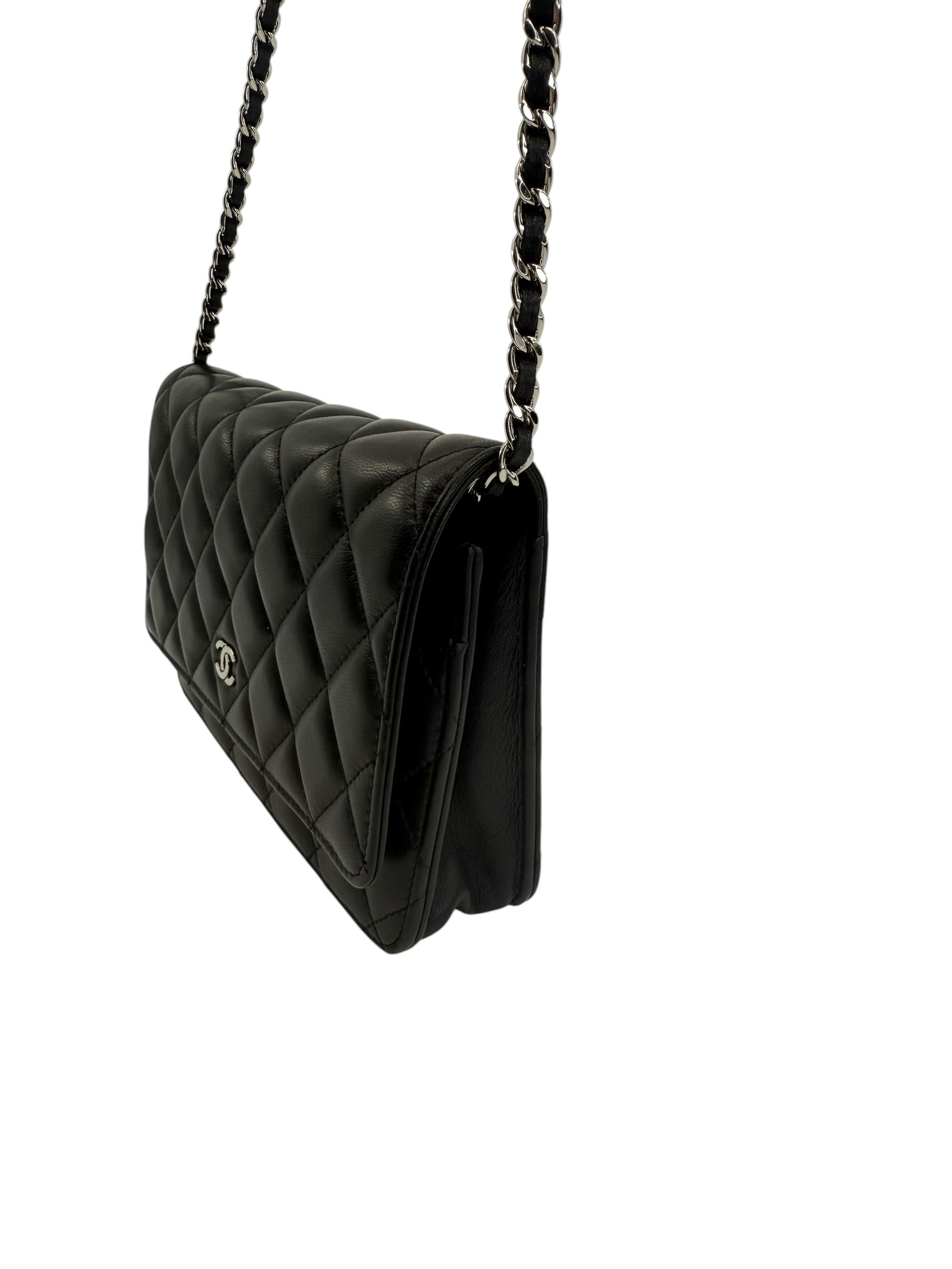 Chanel Lambskin Wallet on Chain